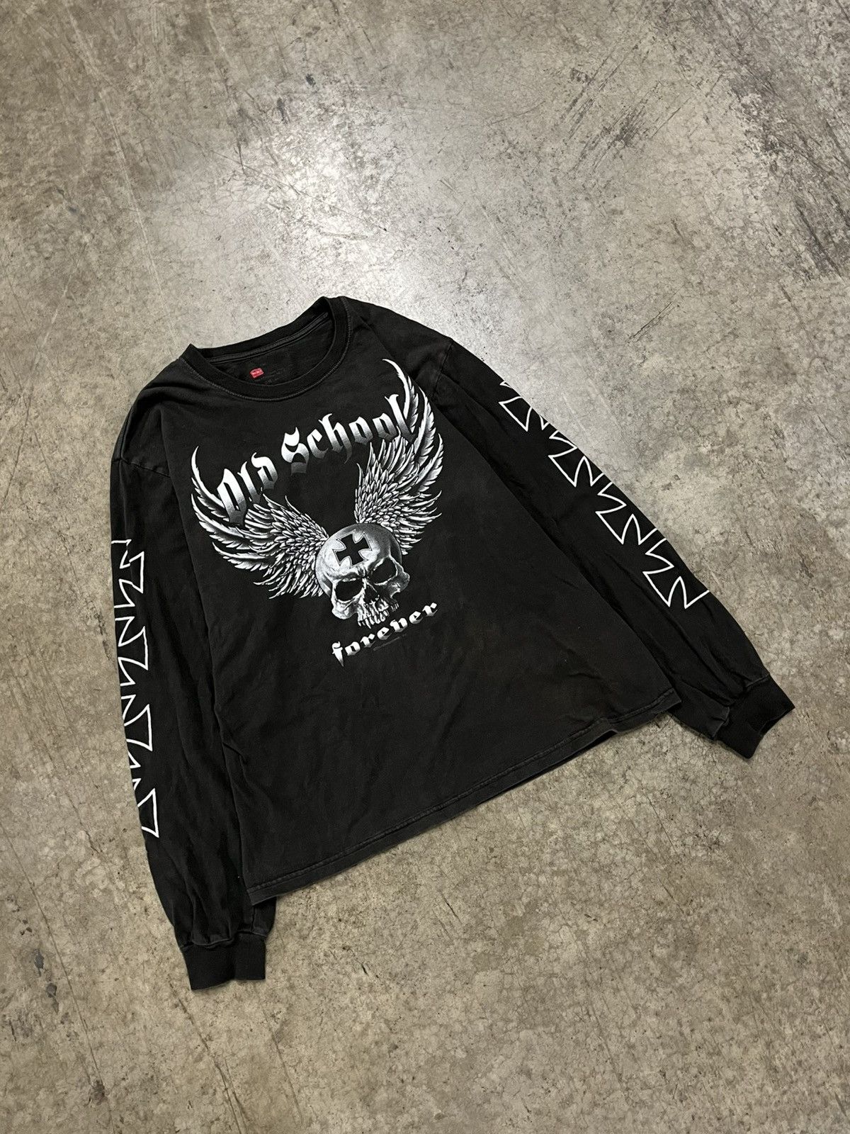 Vintage Y2k west coast choppers style longsleeve tee skater hype Size US L / EU 52-54 / 3 - 1 Thumbnail