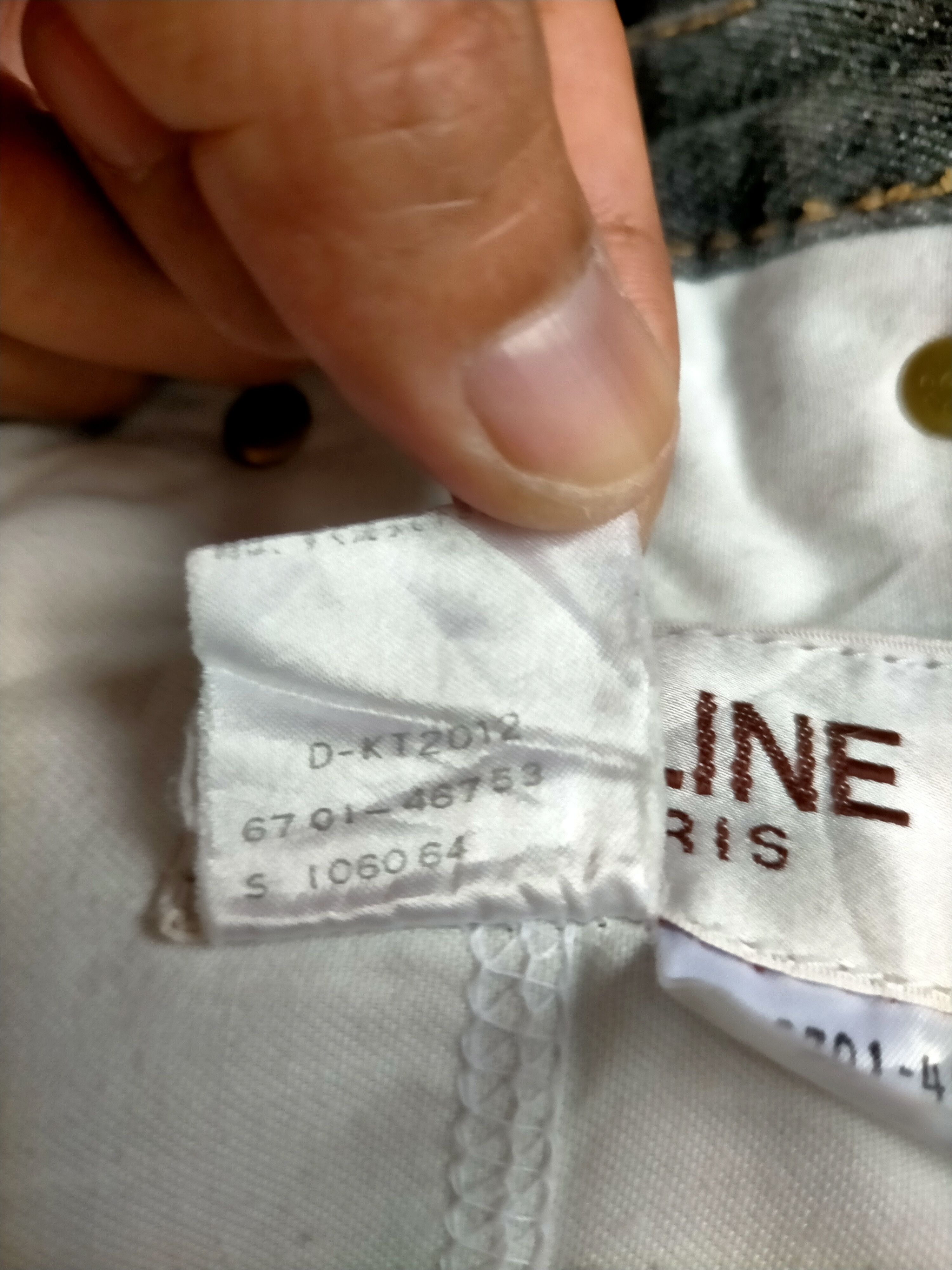 Celine 90s Celine Paris Black Denim Pants Size US 32 / EU 48 - 18 Thumbnail