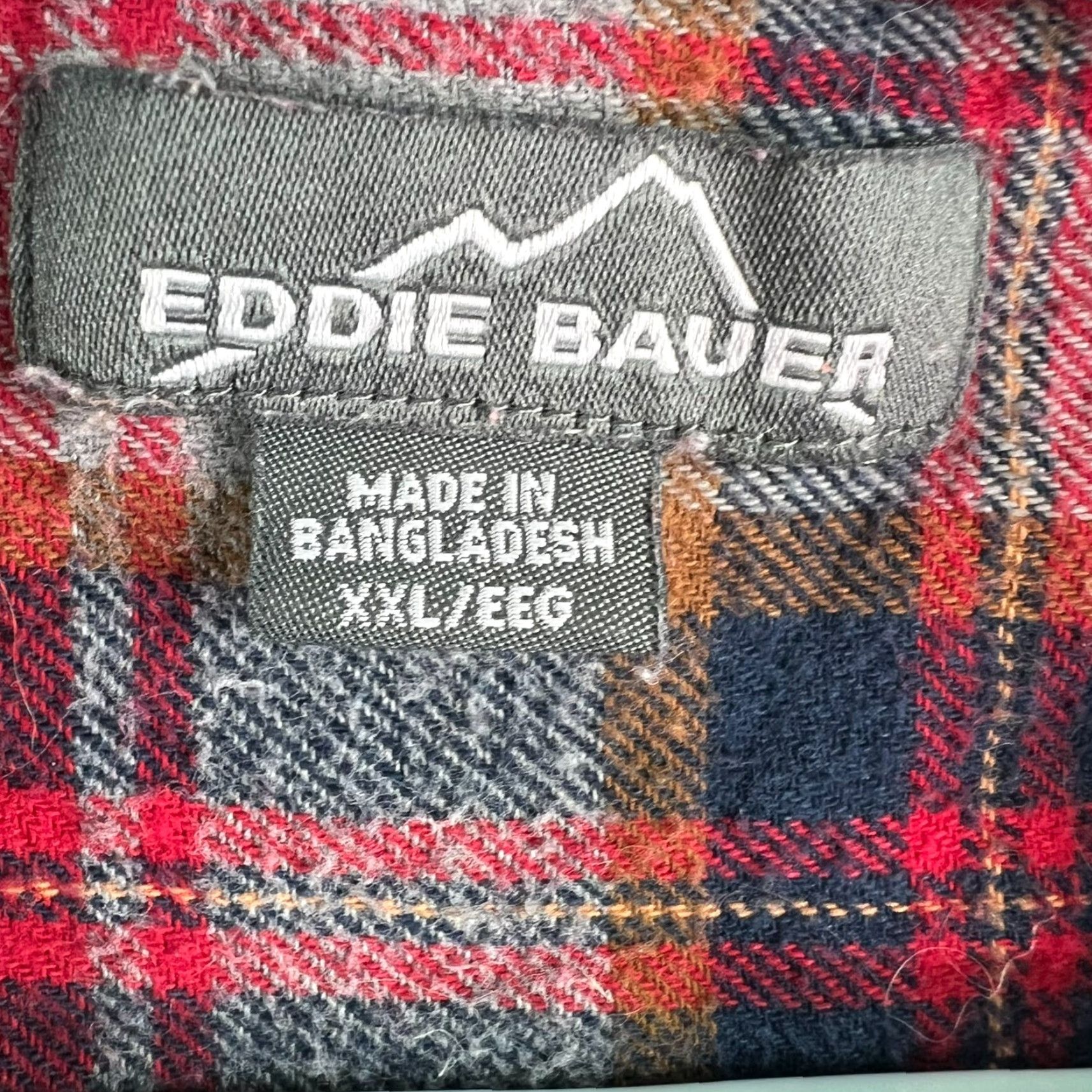 Eddie Bauer Eddie Bauer Flannel Shirt Mens 2XL Red Plaid Long Sleeve Casual Outdoor Size US XXL / EU 58 / 5 - 4 Thumbnail