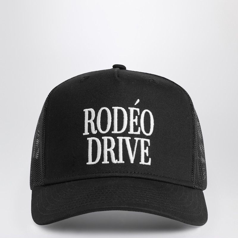 1989 STUDIO 1989 Studio Trucker Cap Rodeo Black Size ONE SIZE - 1 Thumbnail