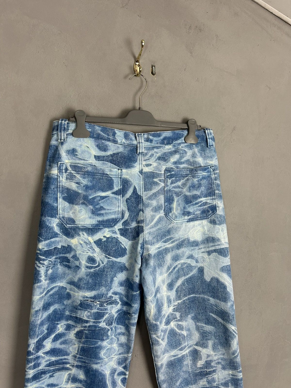 Jaded London Jaded London Water Print W36 L30 Baggy Skate Fit Denim Pants Size US 36 / EU 52 - 9 Thumbnail