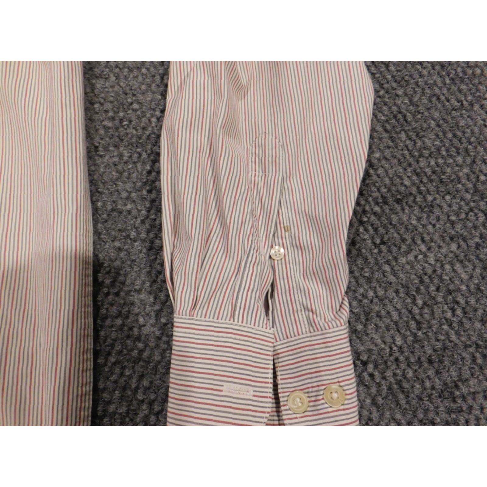 Old Navy Old Navy Shirt Mens Small red blue striped Button-Down Long Sleeve Collared Knit Cotton Casual Vintage No (adjusted within rules) Size US S / EU 44-46 / 1 - 5 Thumbnail