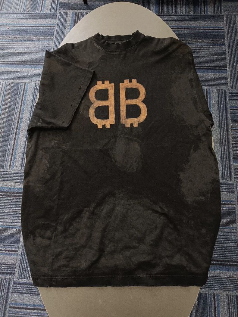 Balenciaga Balenciaga Letter printed short sleeve T-shirt Size US M / EU 48-50 / 2 - 1 Thumbnail