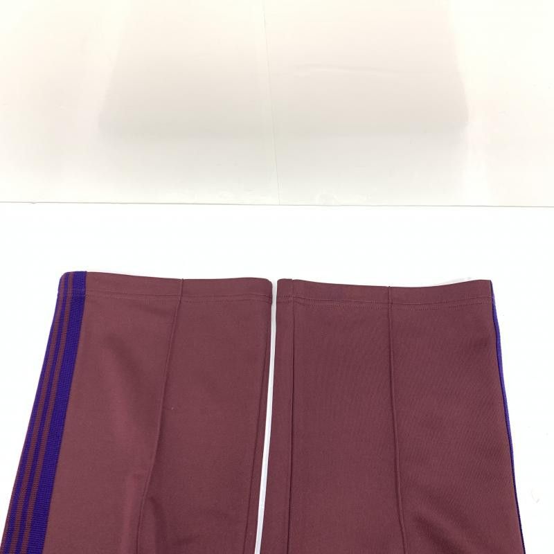 Needles Sweat Pants Zip Pocket Tape Logo Side Red Size US 27 - 7 Thumbnail