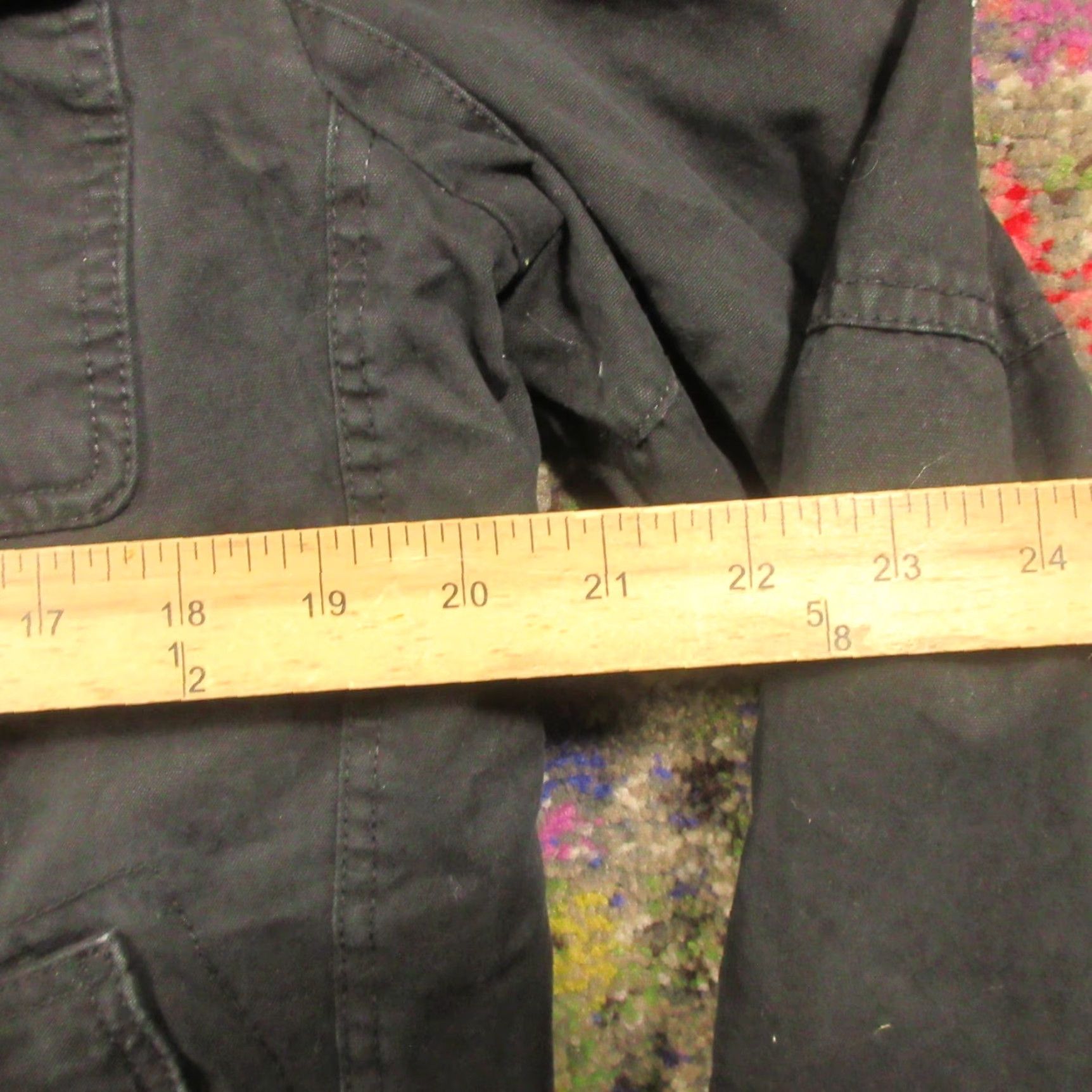 Levi's Levi's Jacket Mens Small Black Canvas Bomber Insulated Hooded Quilted Stand-Up Collar Pockets Zip Wind-Resistant Size US S / EU 44-46 / 1 - 7 Thumbnail