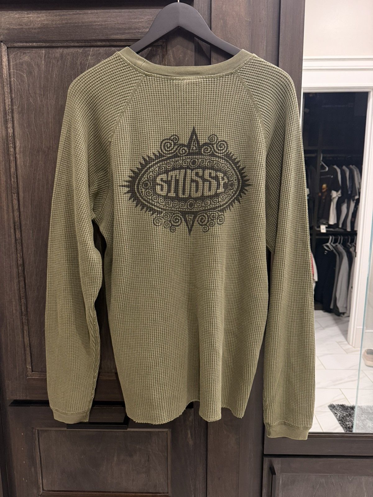 Stussy Stussy Olive Thermal Size US L / EU 52-54 / 3 - 2 Thumbnail