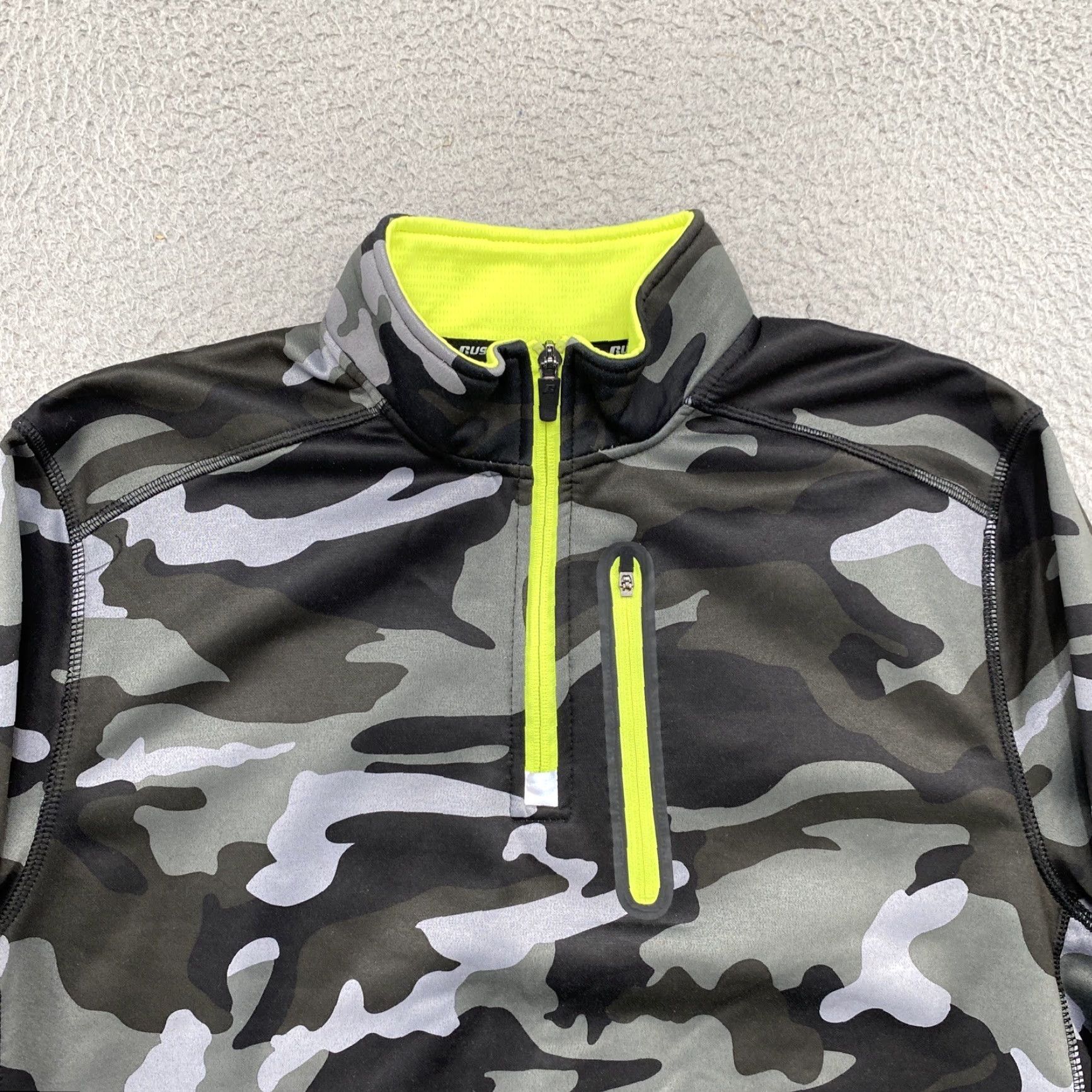 Russell Athletic Russell Athletic Poly Tech Fleece 1/4 Zip Pullover Men’s M Black Camouflage Sweatshirt Shirt Shirt? Size US M / EU 48-50 / 2 - 2 Thumbnail