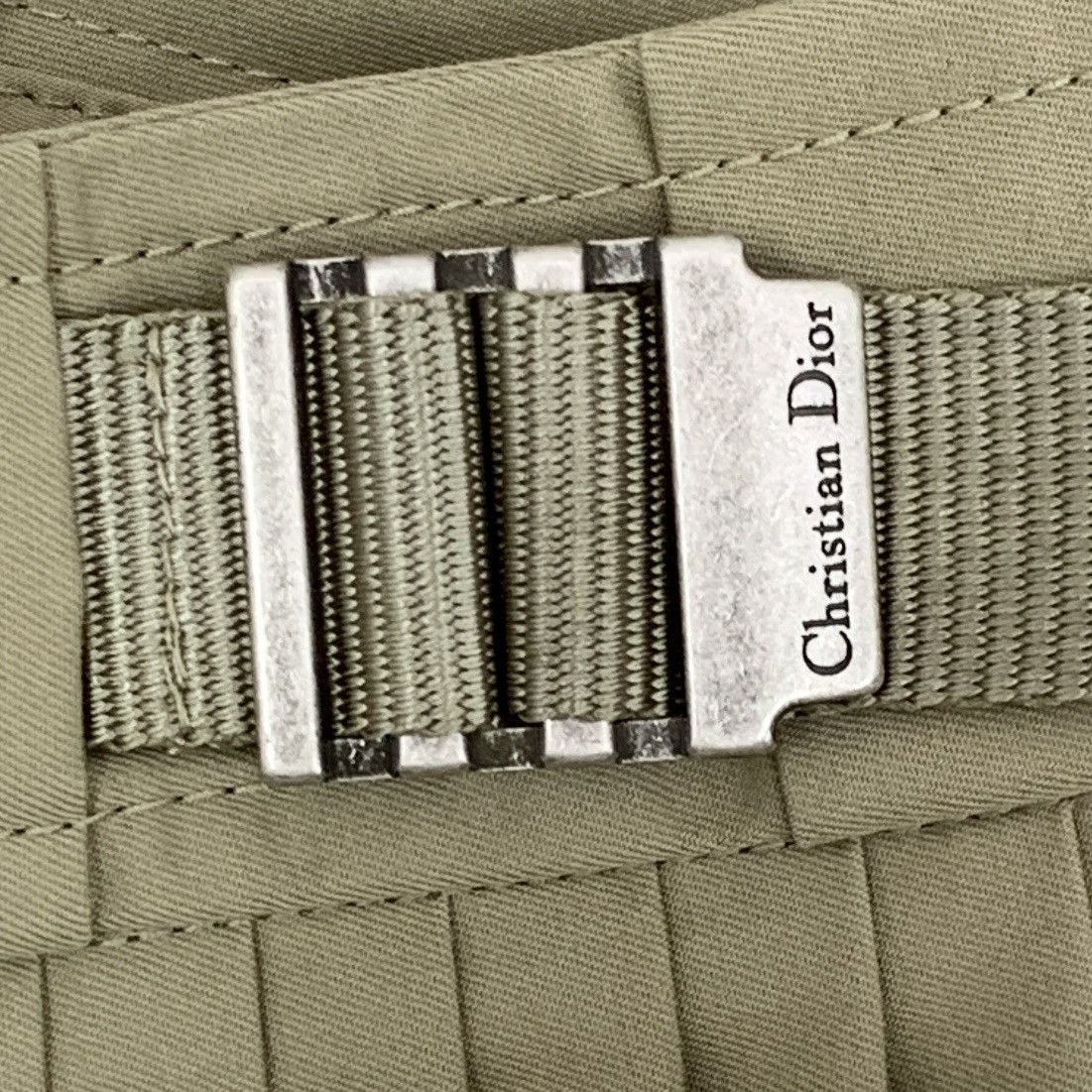 Dior Dior Khaki Pleated Mini Skirt K26WX Size 28" / US 6 / IT 42 - 5 Thumbnail