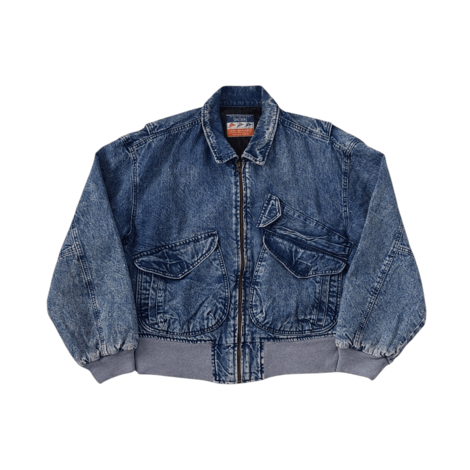 Vintage 90s Something Denim Jacket by Edwin