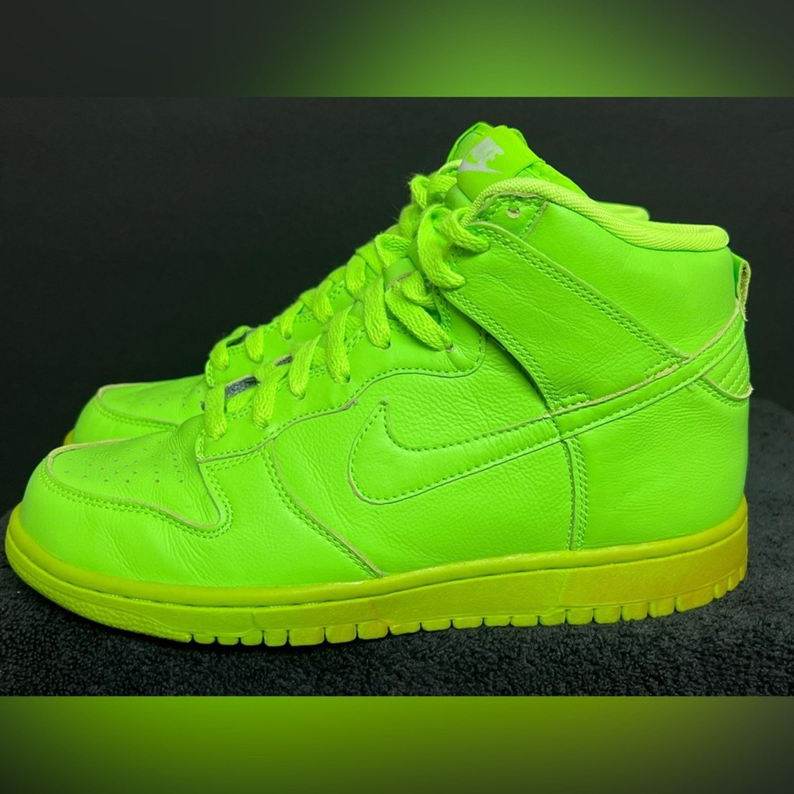 Nike Nike Dunk ID Glow Volt Green Shoes High Size 8 RARE 1/1 Size US 8 / IT 38 - 1 Thumbnail