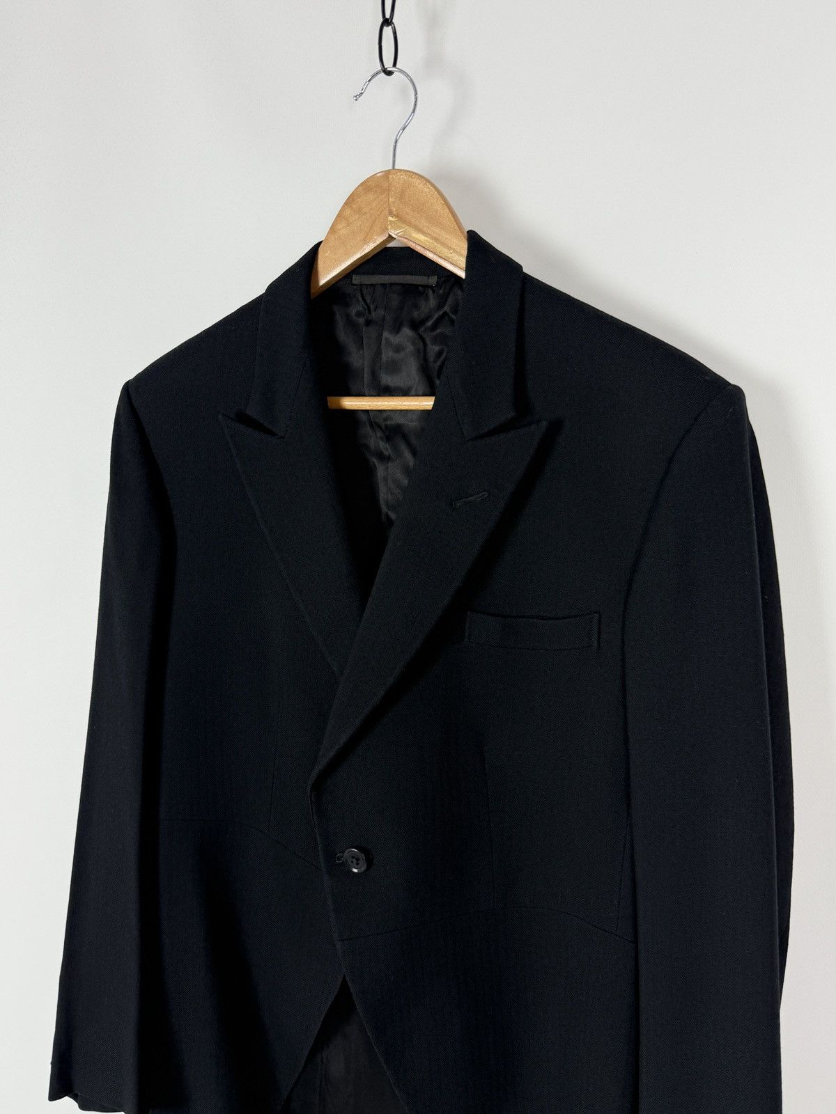 Vintage 40s 50s Vintage Moss Bros Bespoke Wool Morning Tailcoat 42 Size US L / EU 52-54 / 3 - 3 Thumbnail