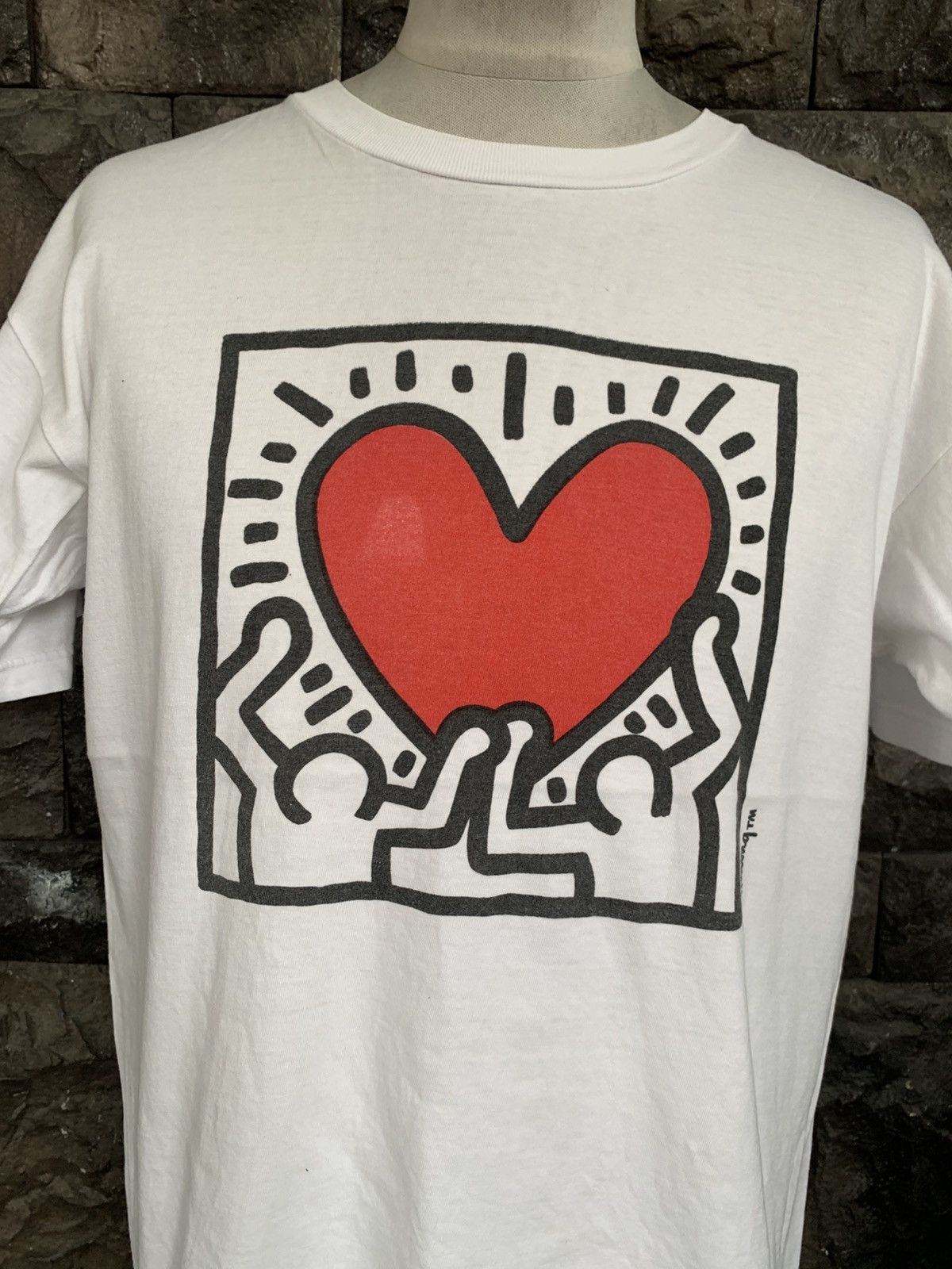 Keith Haring Vintage 90s Keith Haring Pop Shop Artwork T shirt Size US M / EU 48-50 / 2 - 2 Thumbnail