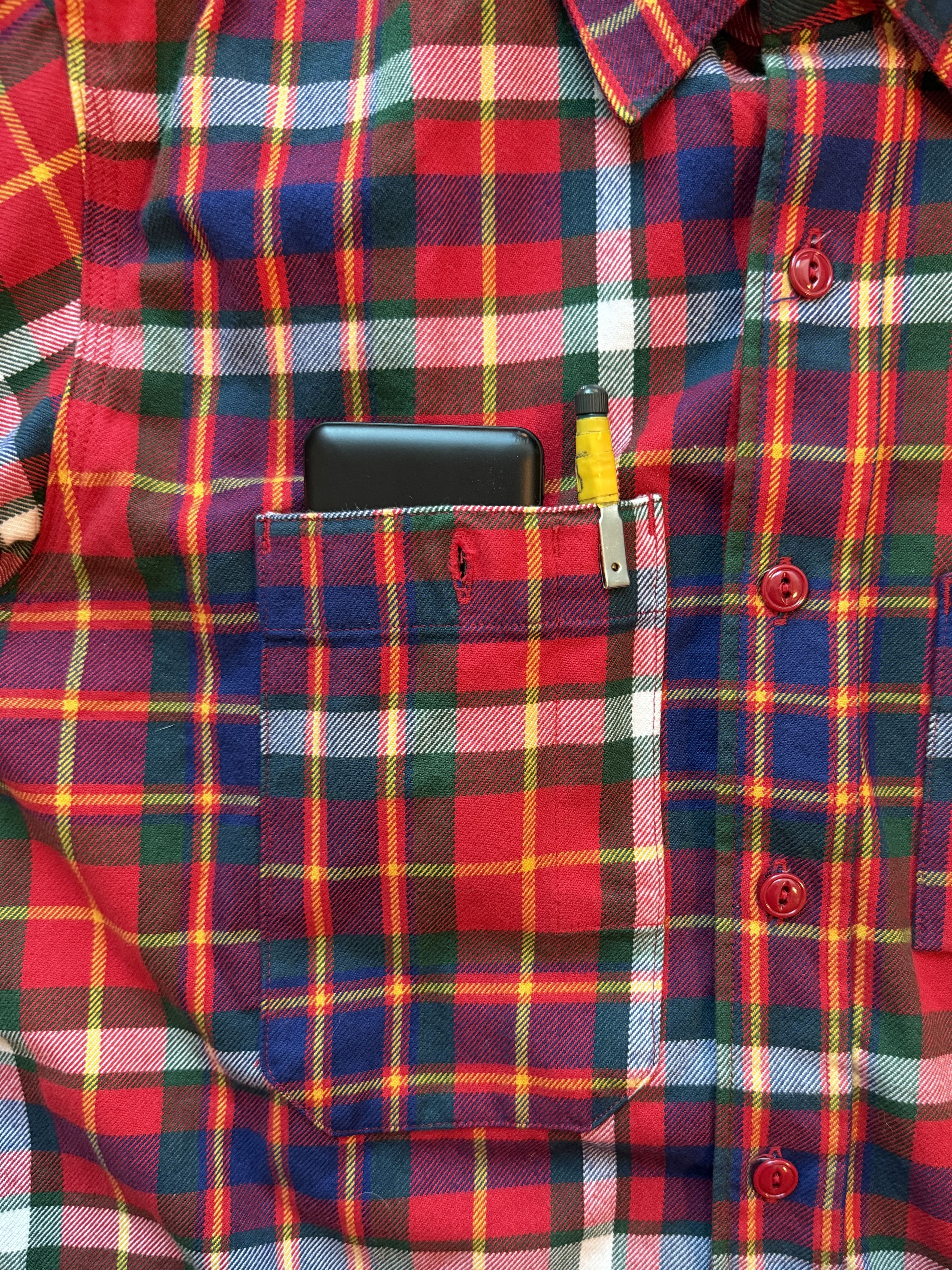 Engineered Garments Engineered Garments Plaid Work Flannel Button Down Shirt S Size US S / EU 44-46 / 1 - 7 Thumbnail
