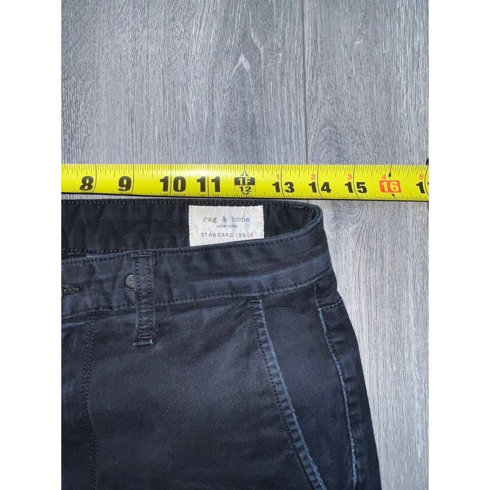 Rag & Bone Rag & Bone Womens Mid Rise Jeans Dark Navy Sz 28 A003219 Size 28" / US 6 / IT 42 - 5 Thumbnail