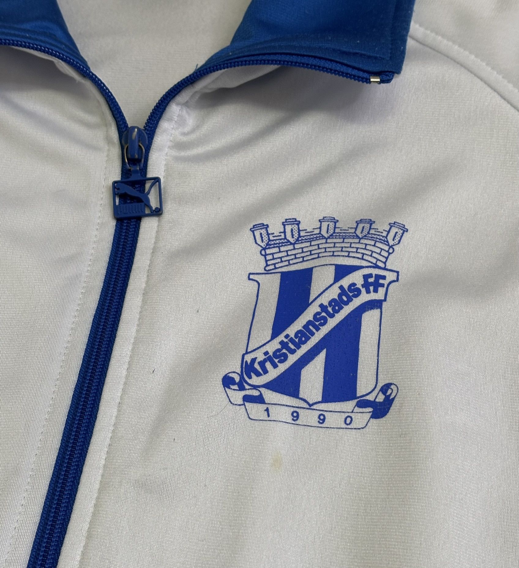 Puma × Vintage Kristianstads FF Puma Football Sweatshirt vintage size XL Size US XL / EU 56 / 4 - 6 Thumbnail
