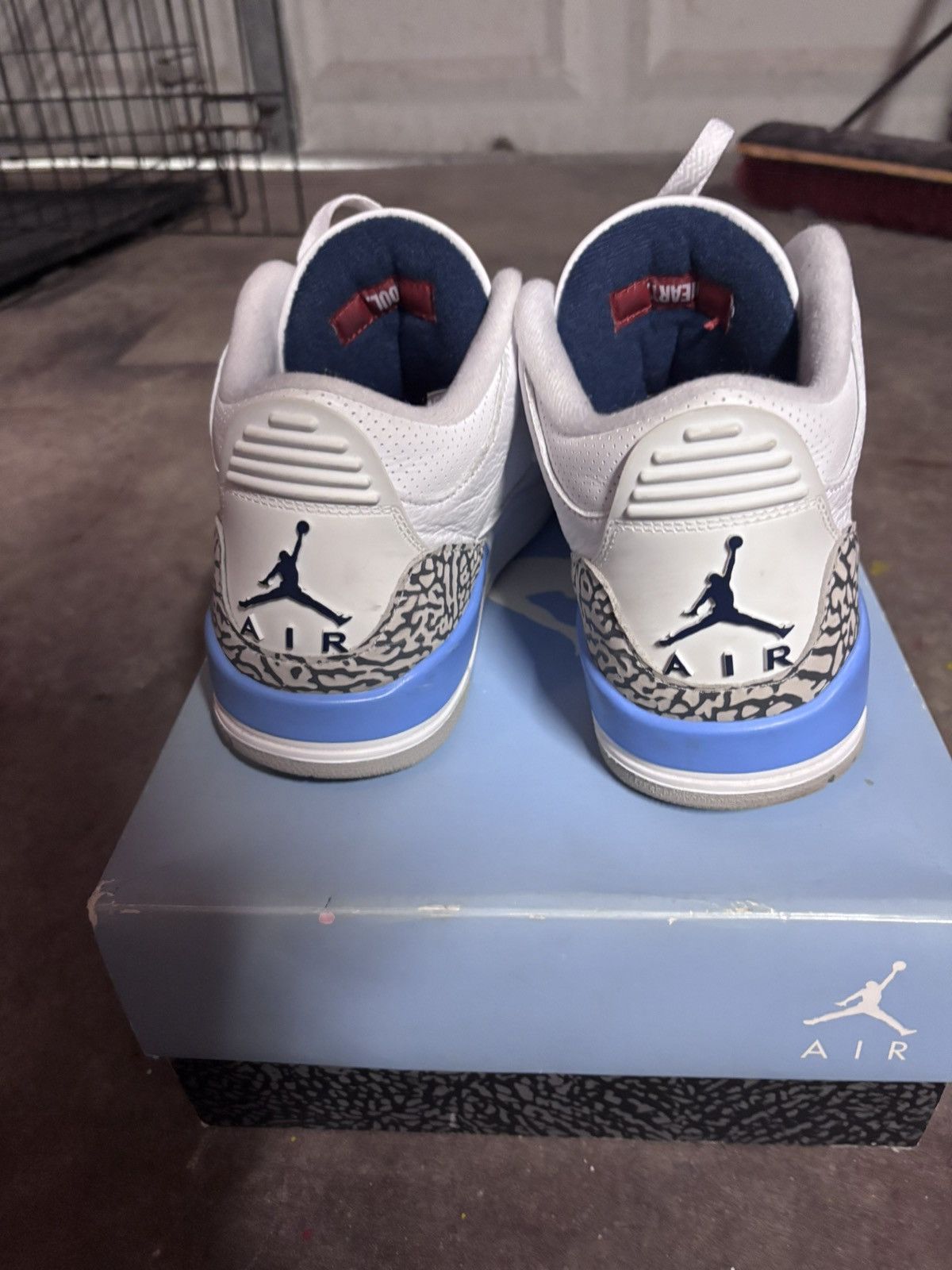Jordan Brand Retro 3 UNC 2020 Size US 8 / EU 41 - 5 Thumbnail