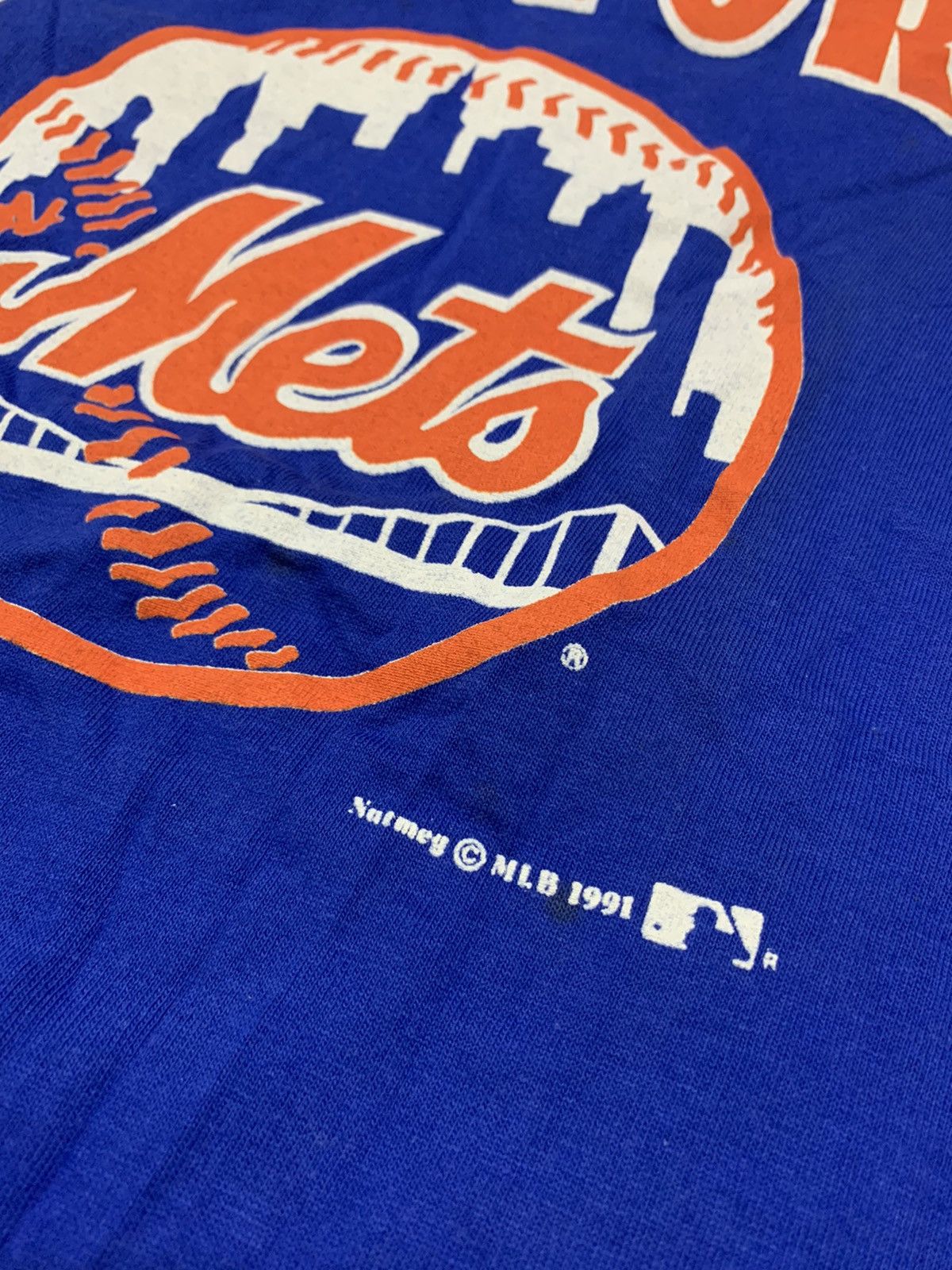 MLB Vintage mlb new york mets 1991 Size US L / EU 52-54 / 3 - 7 Thumbnail