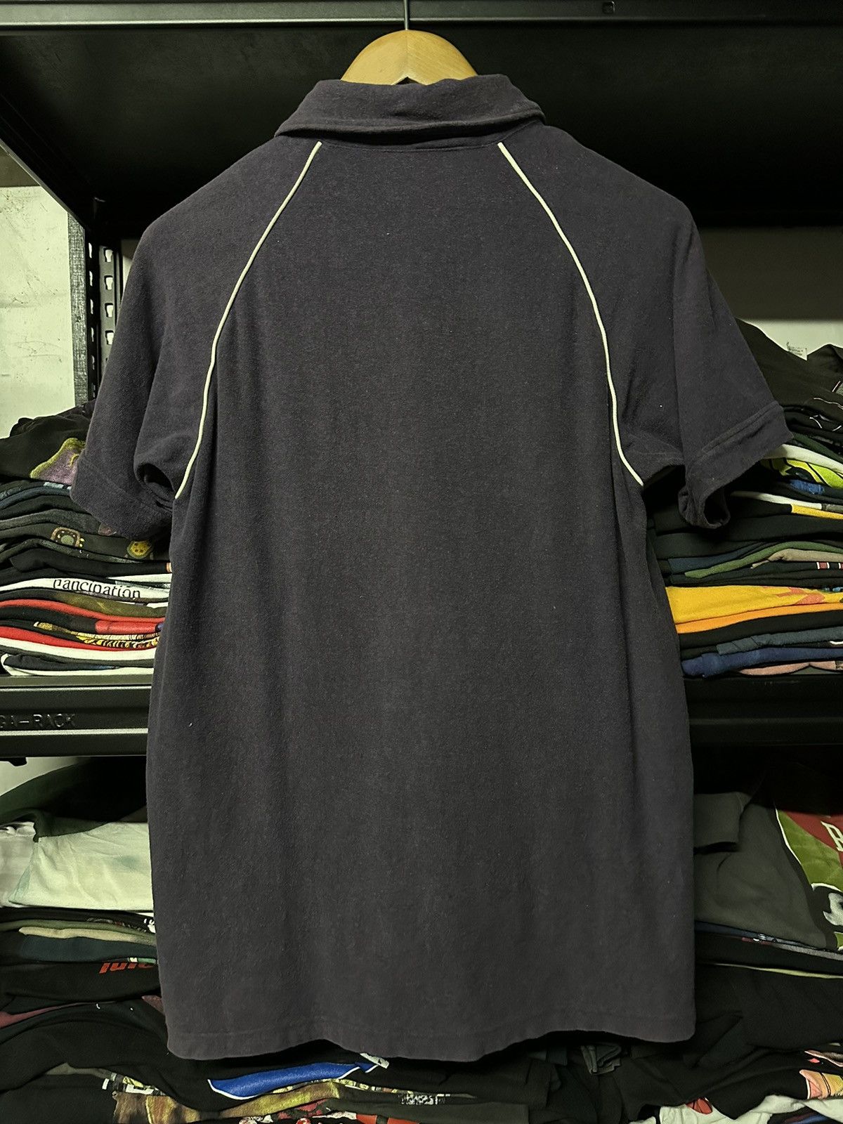 Hysteric Glamour × Vintage Vintage 90s Hysteric Glamour Raibow Polo Faded Tee Size US M / EU 48-50 / 2 - 10 Thumbnail