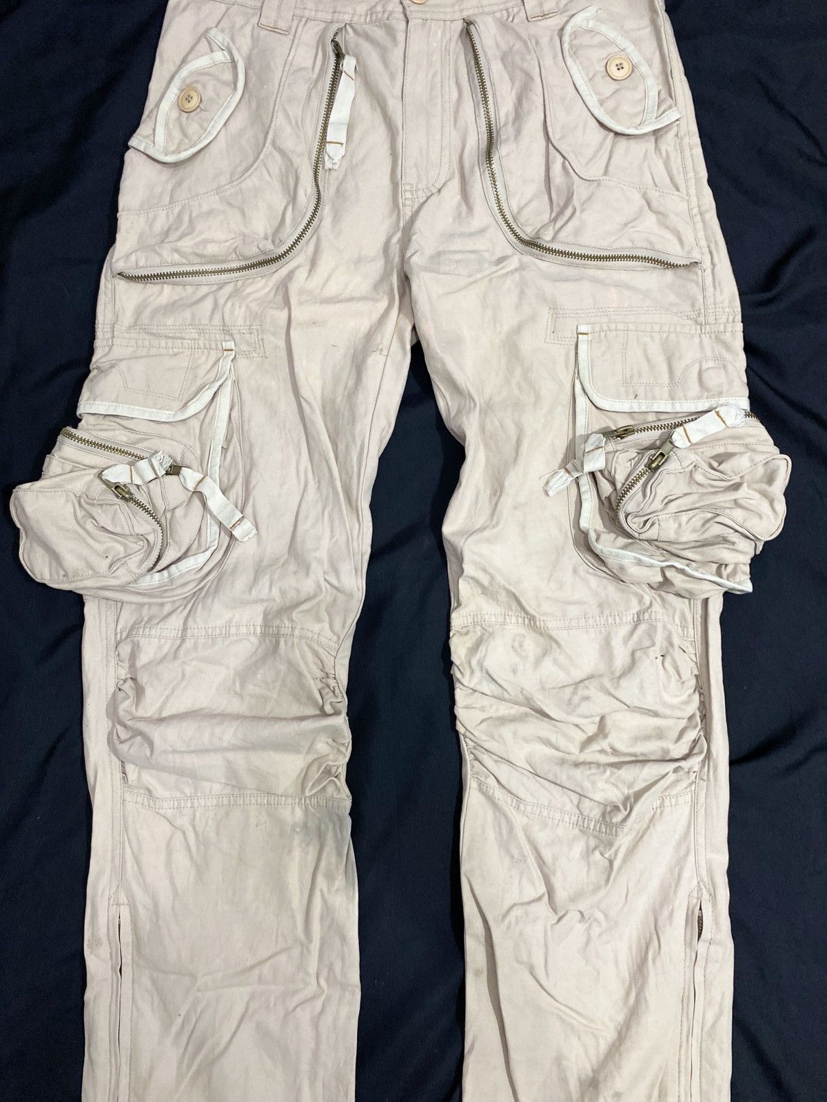 Polo Ralph Lauren 90’s Unknow Military Multipocket Cargo Pants Y2K Size US 32 / EU 48 - 4 Thumbnail