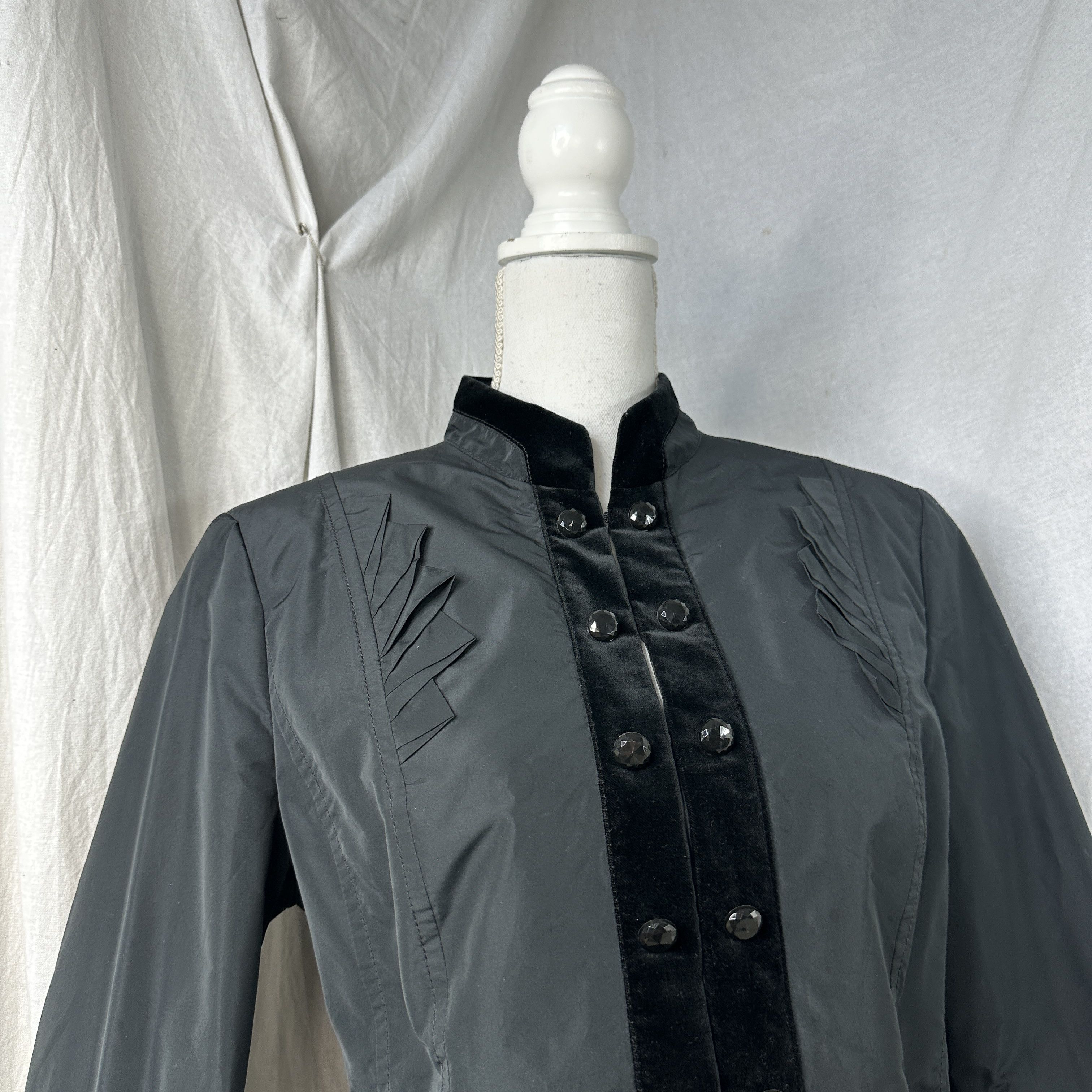 Vintage Vintage Avant Garde Opium Officer Nylon Jacket 00s Size M / US 6-8 / IT 42-44 - 5 Thumbnail