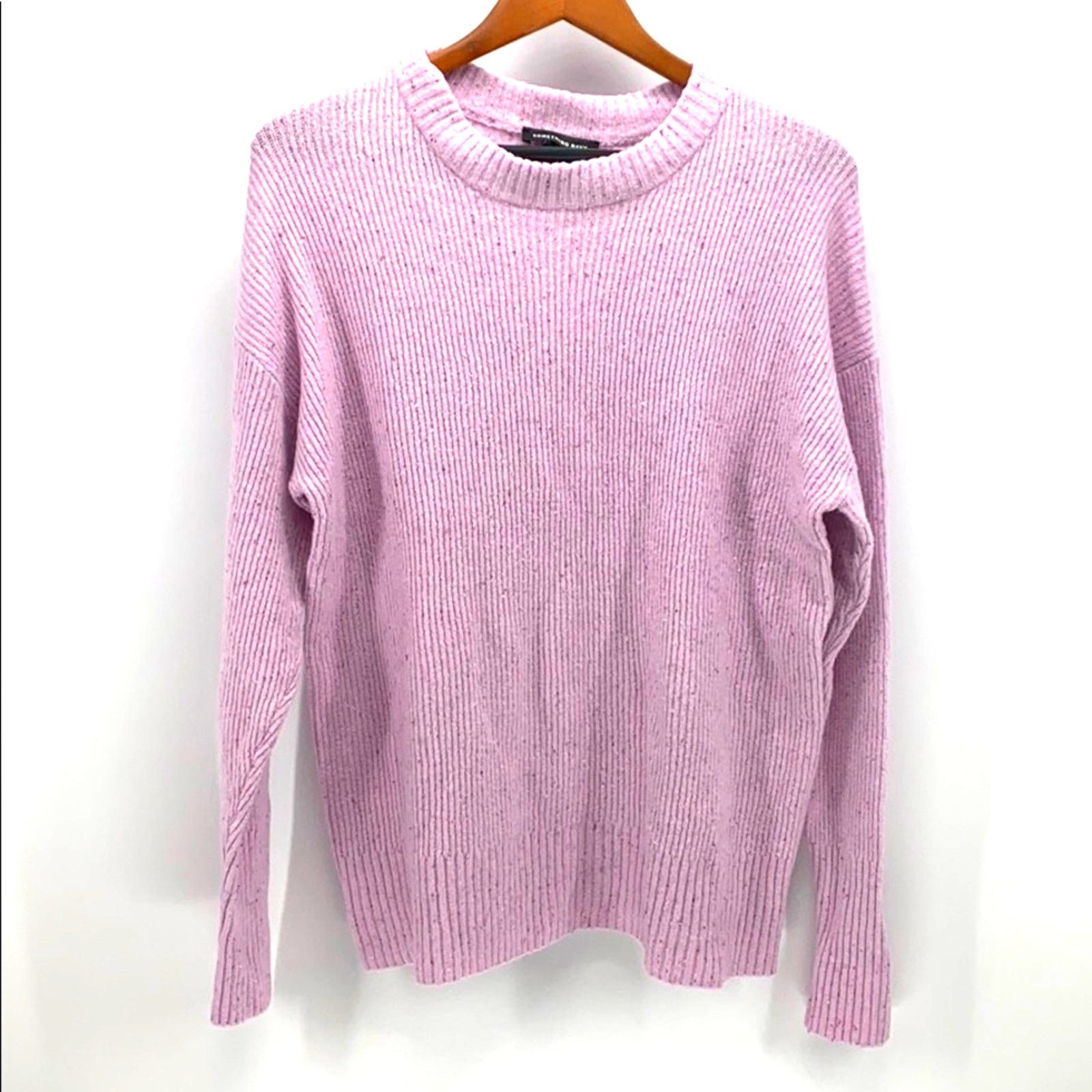 Other Something Navy pink oversized sweater wool blend sz M Size M / US 6-8 / IT 42-44 - 1 Thumbnail