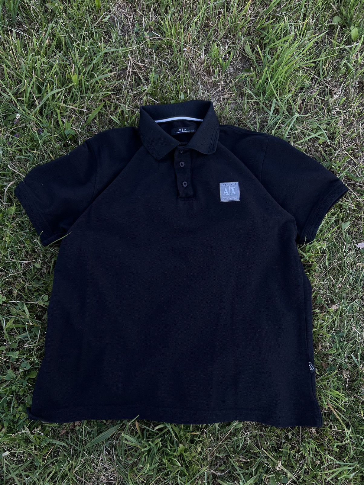 Armani Armani Exchange Polo Shirt Retro Logo Streetwear Size US XXL / EU 58 / 5 - 1 Thumbnail