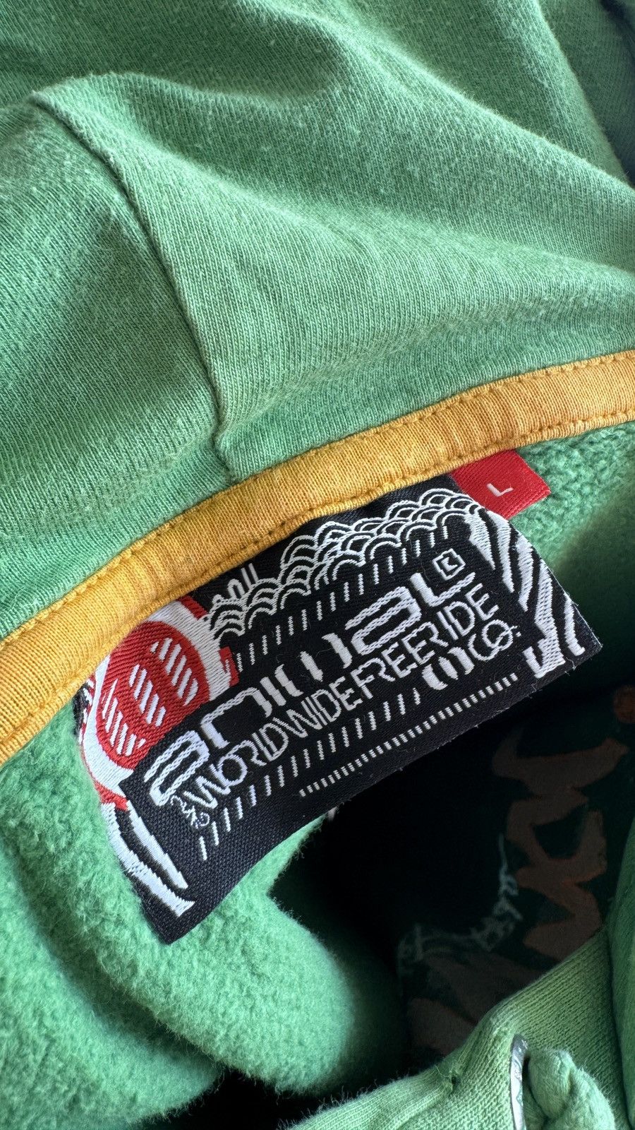 Hysteric Glamour Animal faded Dirty Logo Baggy Hoodie if6was9 Stussy LGB SK8 Size US L / EU 52-54 / 3 - 6 Thumbnail