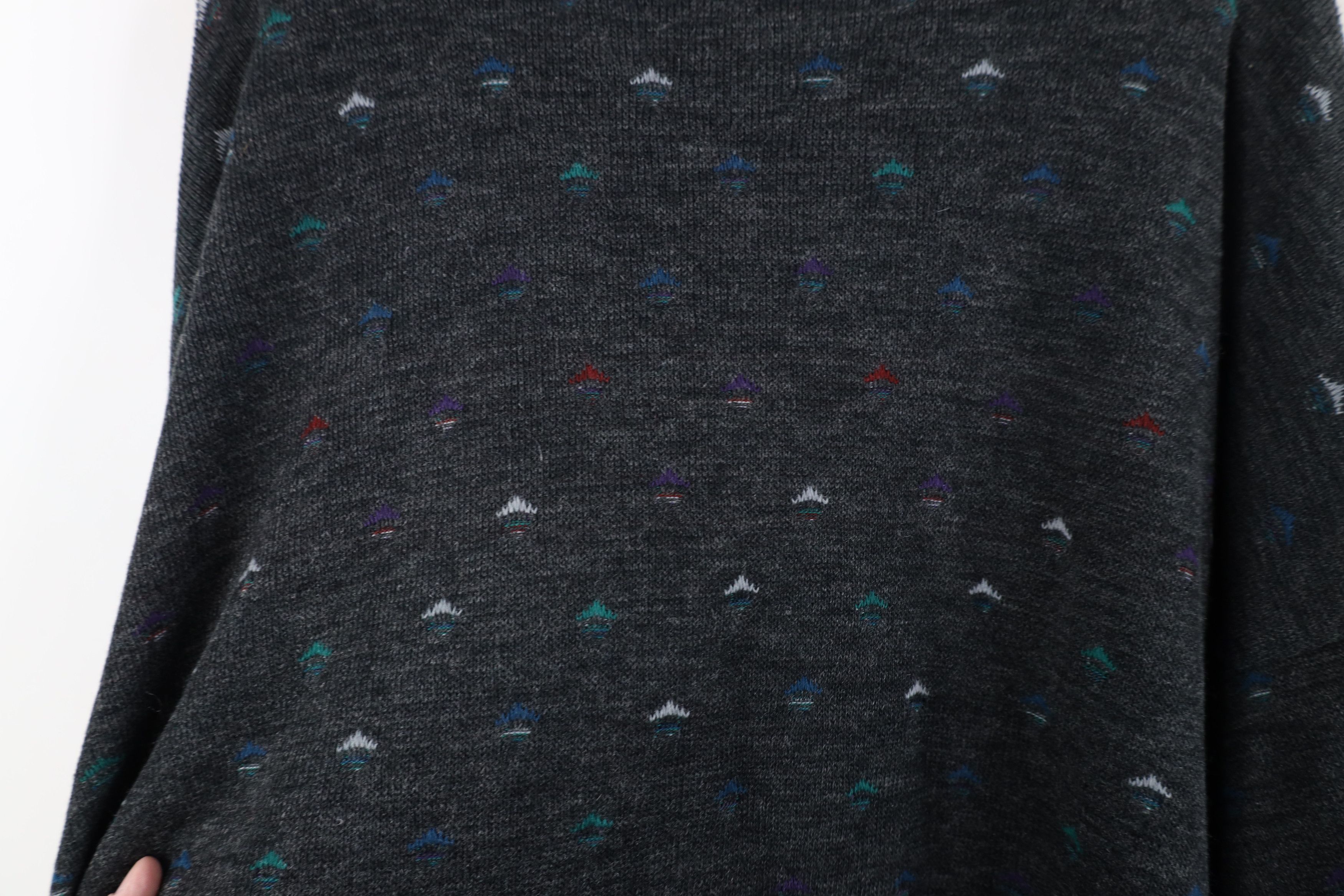 Vintage Vintage 90s Streetwear Wool Blend Knit Crewneck Sweater Size XL / US 12-14 / IT 48-50 - 8 Thumbnail