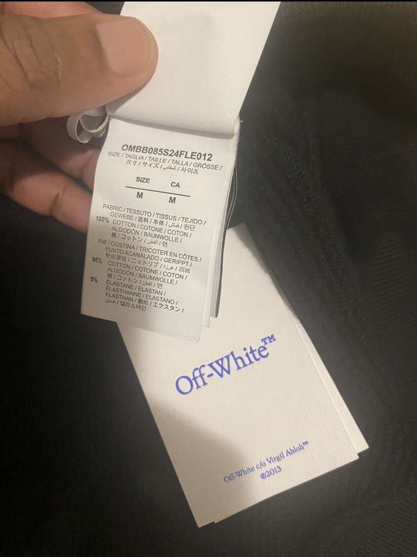 Off-White Off-White Black 'OW 23' Skate Hoodie Size US M / EU 48-50 / 2 - 6 Thumbnail