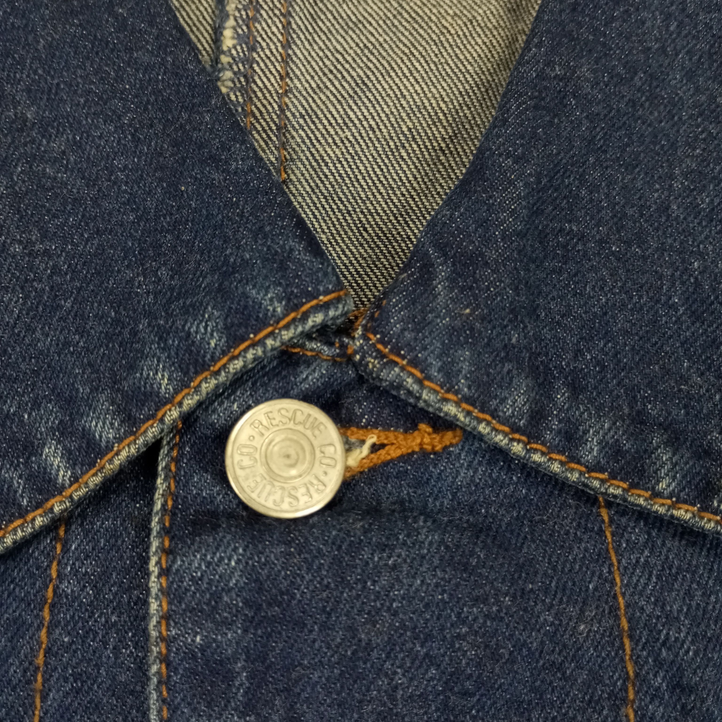 Polo Ralph Lauren × Vintage Polo Works Traditional Fashion Style Denim Jacket Size US L / EU 52-54 / 3 - 6 Thumbnail