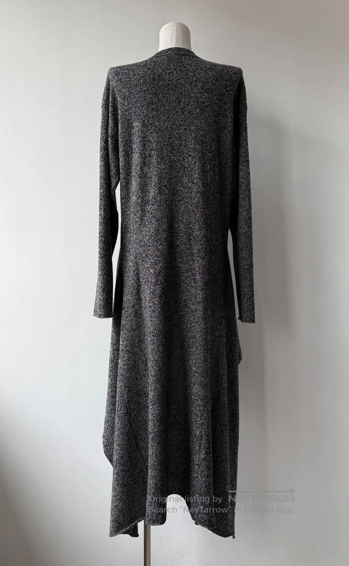 Y's Yohji Yamamoto Y's Long Fishtail Wool Sweater. Size M / US 6-8 / IT 42-44 - 6 Thumbnail