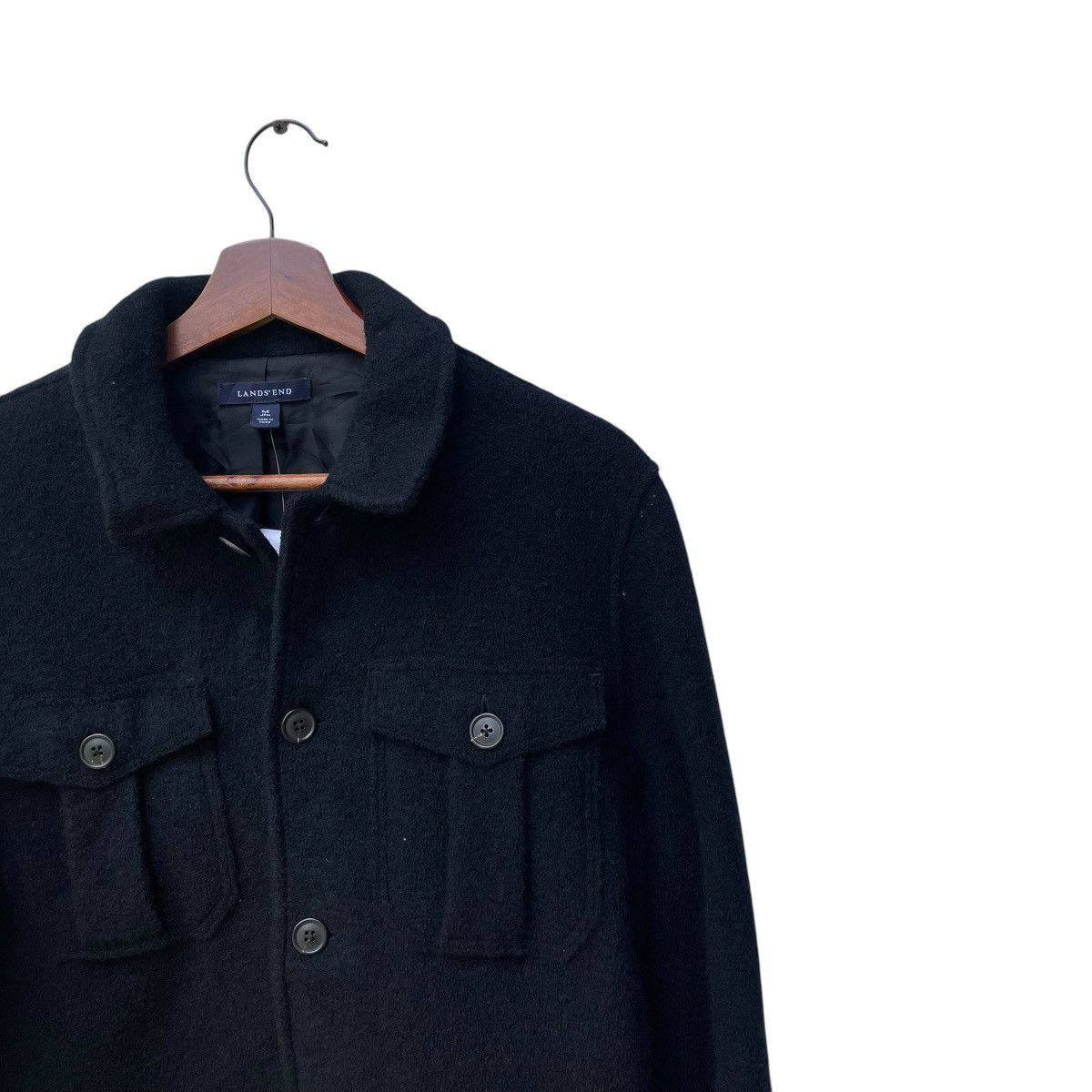 Lands' End Vintage Land End Wool Jacket Size M / US 6-8 / IT 42-44 - 4 Thumbnail