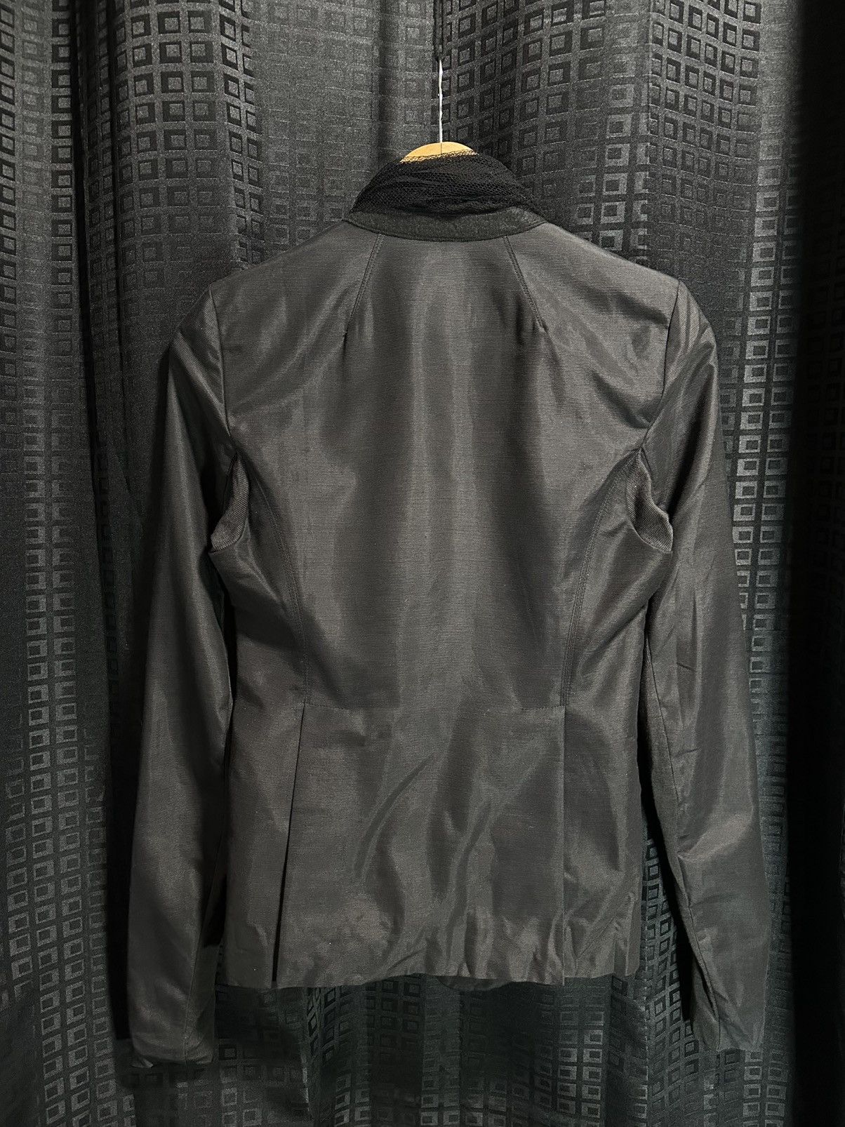 Rick Owens Drkshdw rick owens ss15'faun' mesh lapel blazer Size M / US 6-8 / IT 42-44 - 2 Thumbnail