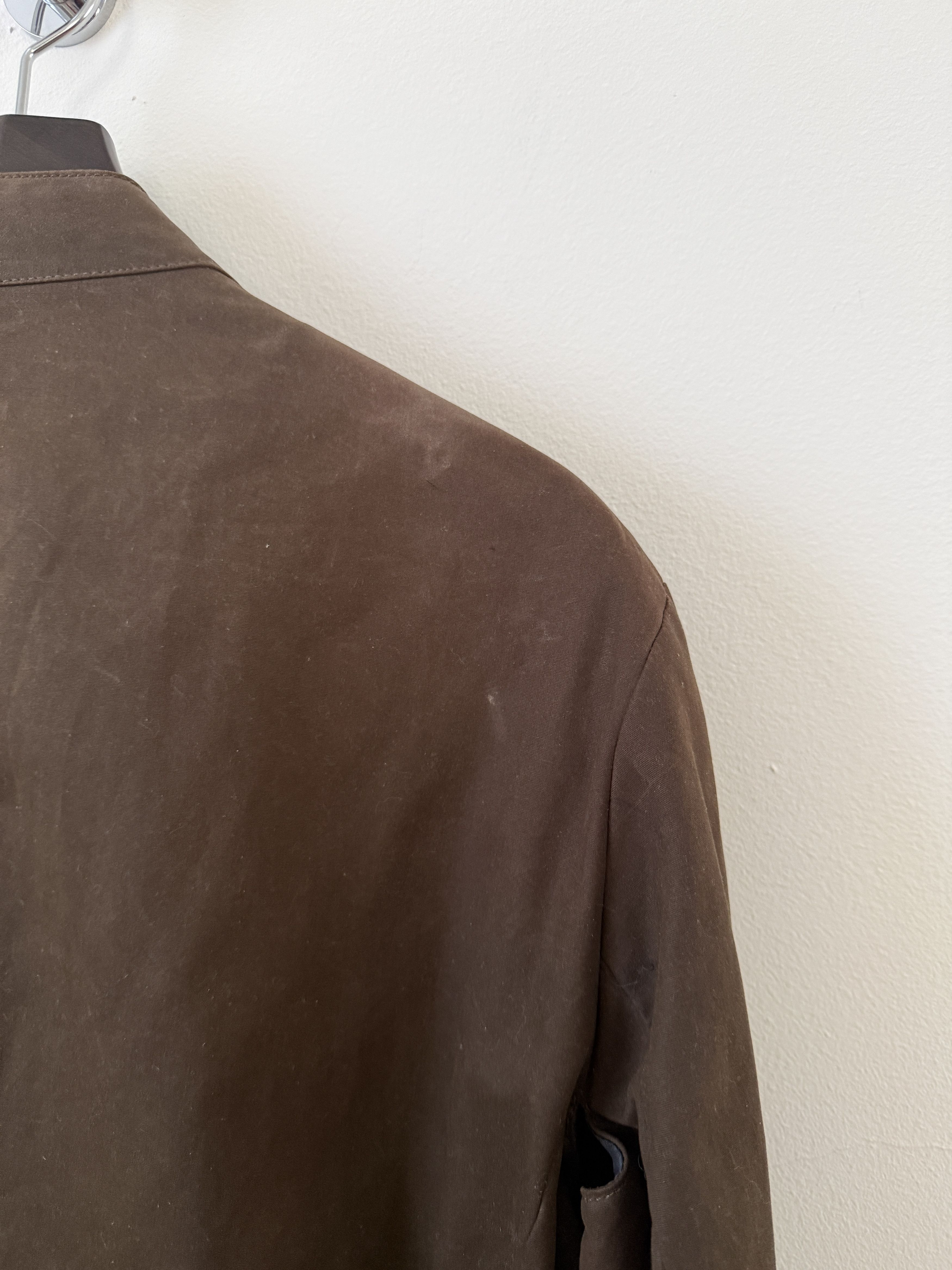 Maison Margiela 2003 Waxed 5 Zip Moto Jacket Size US M / EU 48-50 / 2 - 13 Thumbnail