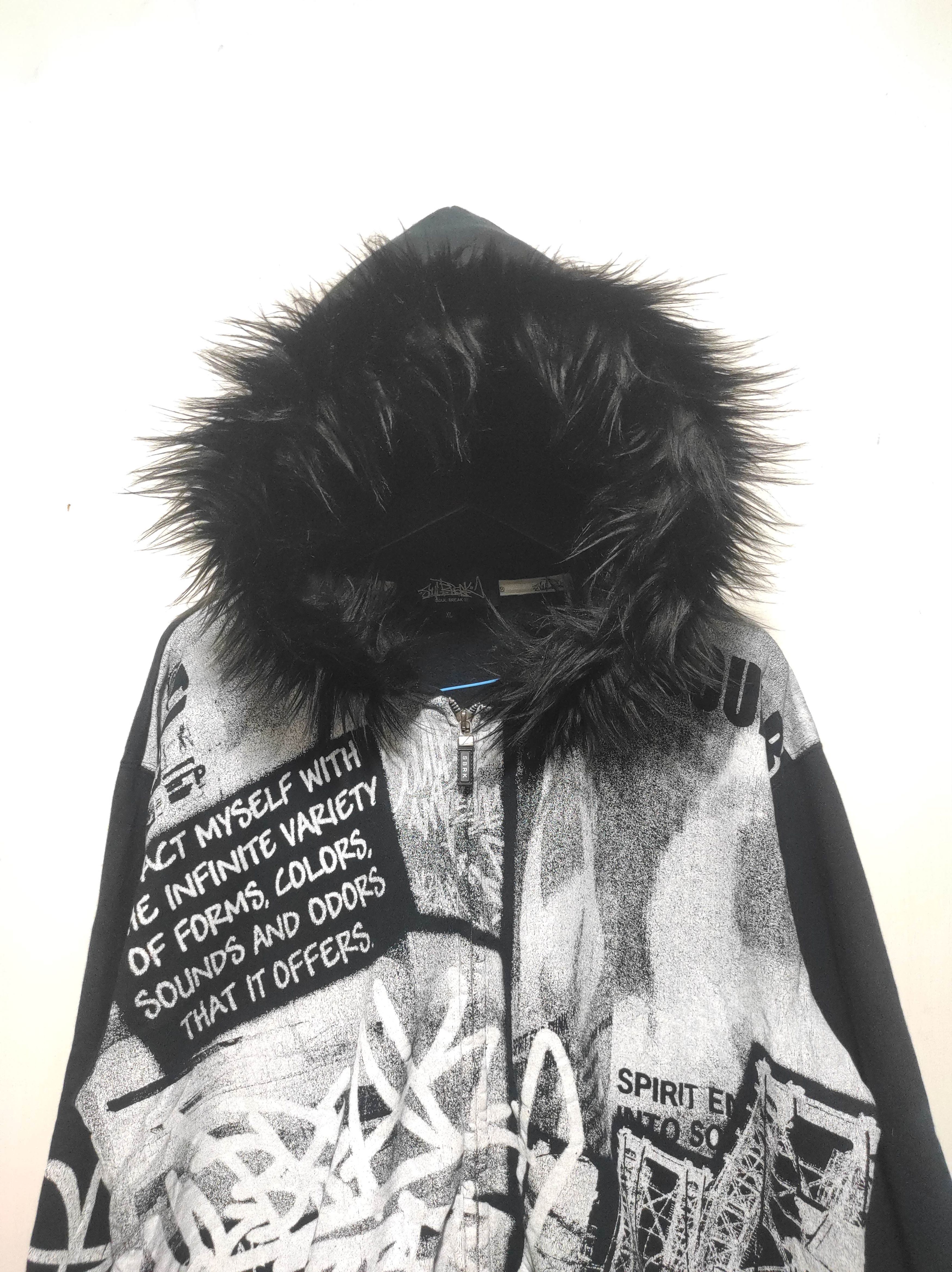 Hysteric Glamour Soul Break Zip Fur Hoodie LGB style Size US XL / EU 56 / 4 - 3 Thumbnail