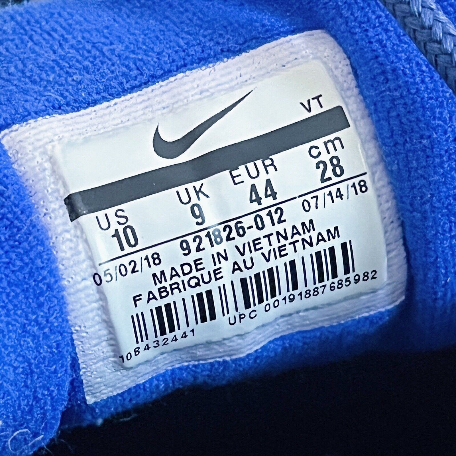 Nike 2018 Nike Air Max 97 Night Maroon Blue 921826 012 Rare Sz 10 Size US 10 / EU 43 - 8 Thumbnail