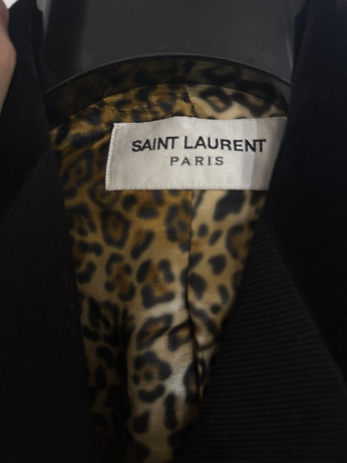 Saint Laurent Paris FW16 Leopard Chesterfield *RARE* Size US S / EU 44-46 / 1 - 4 Thumbnail