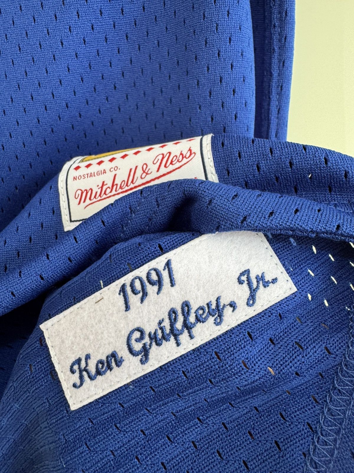 MLB Seattle Mariners 1991 Ken Griffey Jr MLB Jersey Baseball Kit Size US S / EU 44-46 / 1 - 10 Thumbnail