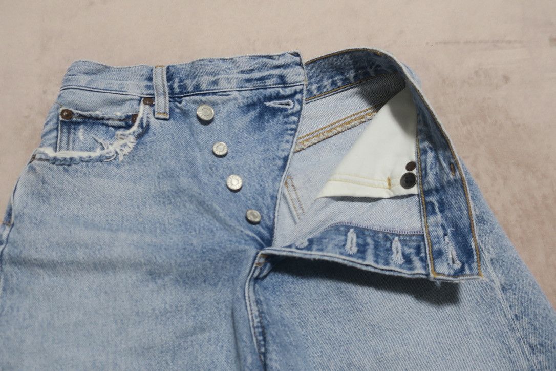 Agolde Women's Criss Cut-Off Jean Shorts Size 23 Size US 26 / EU 42 - 6 Thumbnail