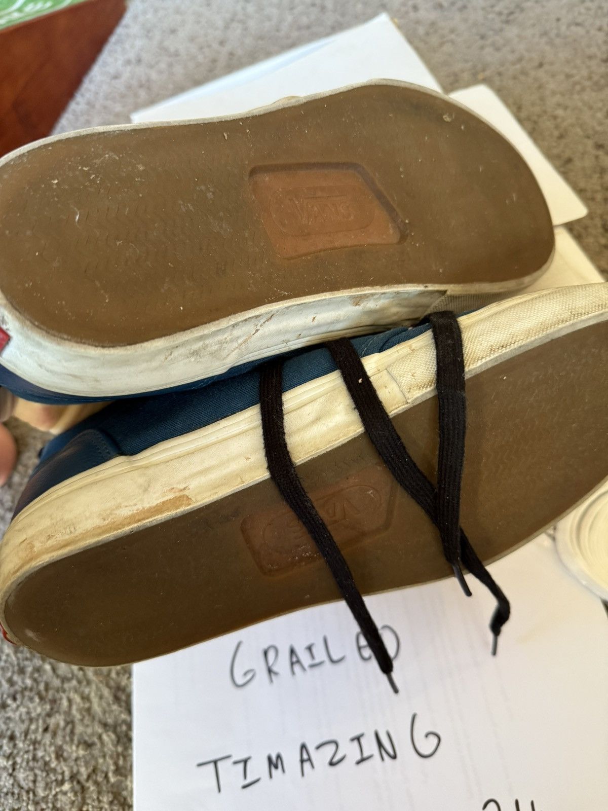 Vans Vans x Supreme Canvas Chukka ‘95 Rare Dark Teal Size US 9.5 / EU 42-43 - 7 Thumbnail