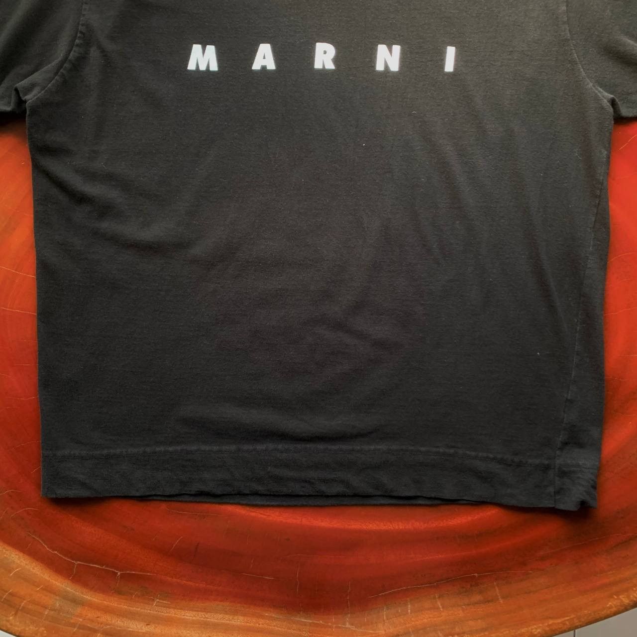 Marni Marni Big Logo Printed S/S Tee Size US XL / EU 56 / 4 - 4 Thumbnail