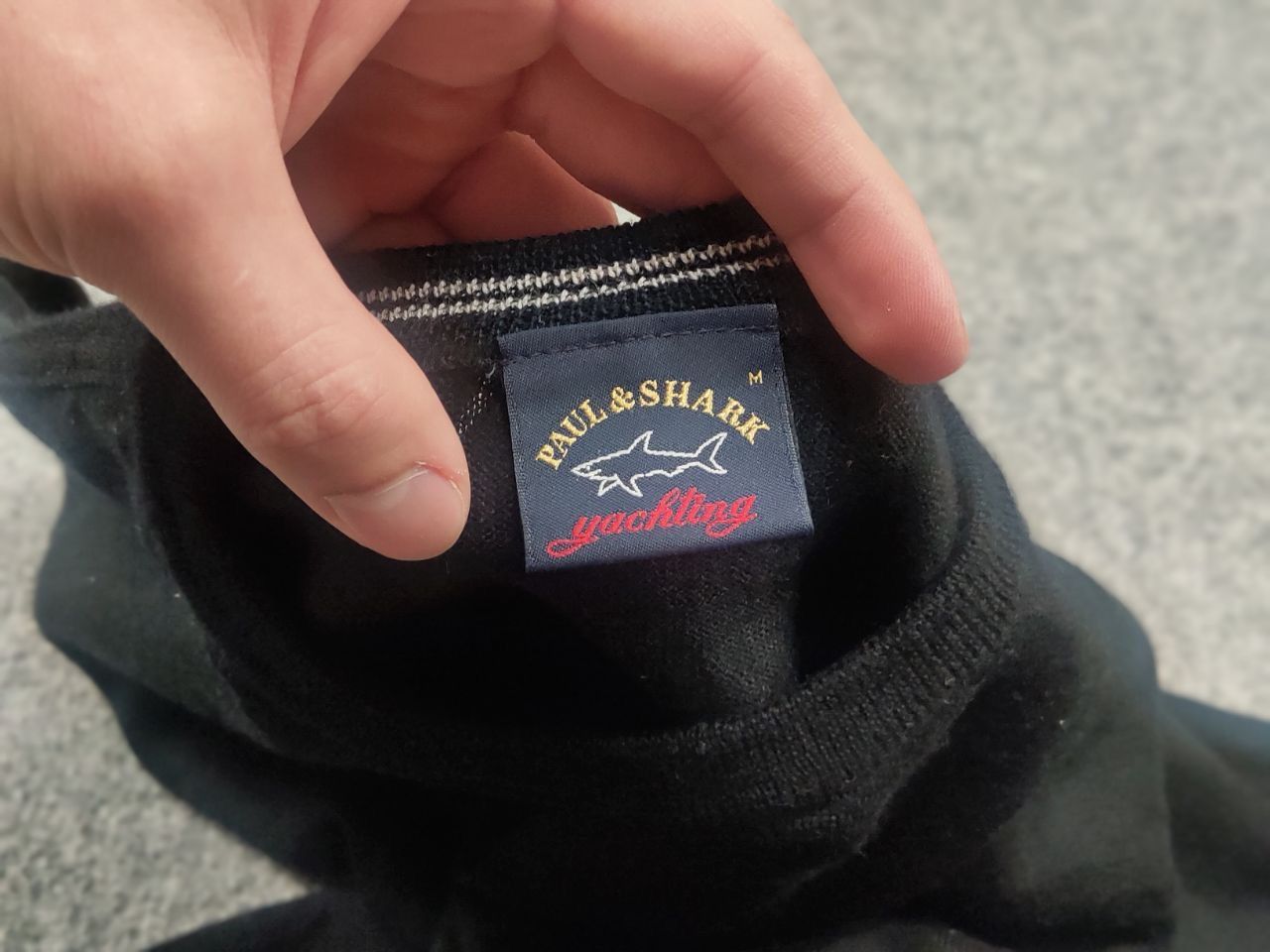 Paul & Shark Paul & Shark Yachting Design wool black logo knit sweater Size US M / EU 48-50 / 2 - 12 Thumbnail
