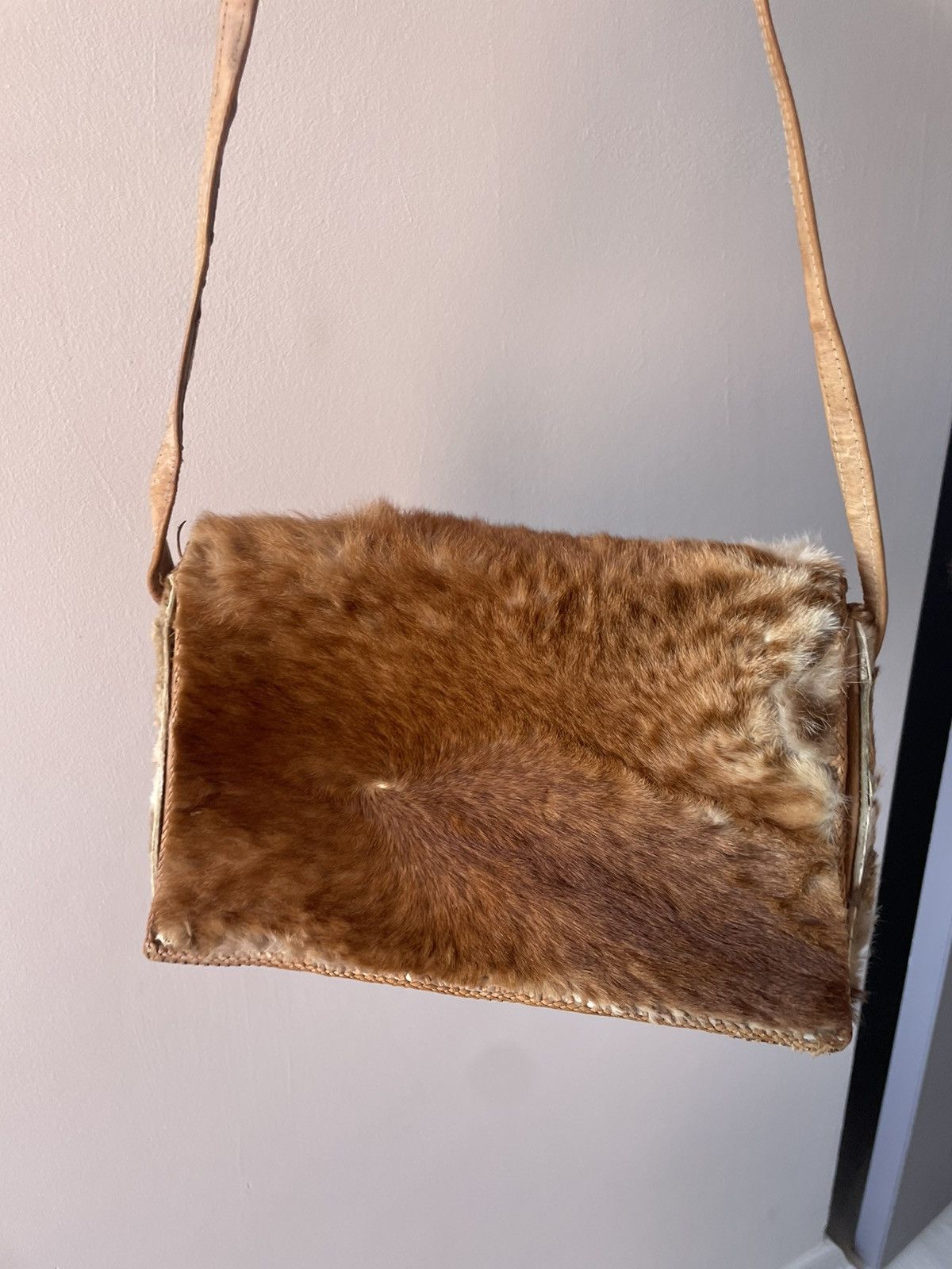 Vintage Vintage fur bag Size ONE SIZE - 13 Thumbnail