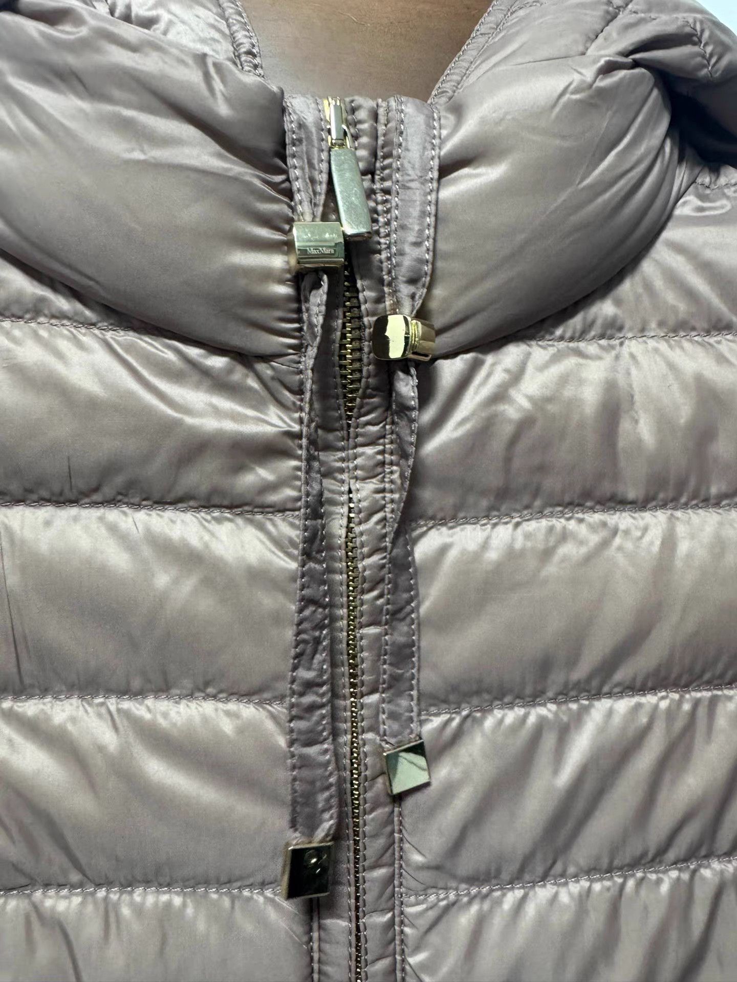 Max Mara Maxmara The Cube Camel Goose Down Jacket K13 Size XXS / US 00 / IT 34 - 5 Thumbnail