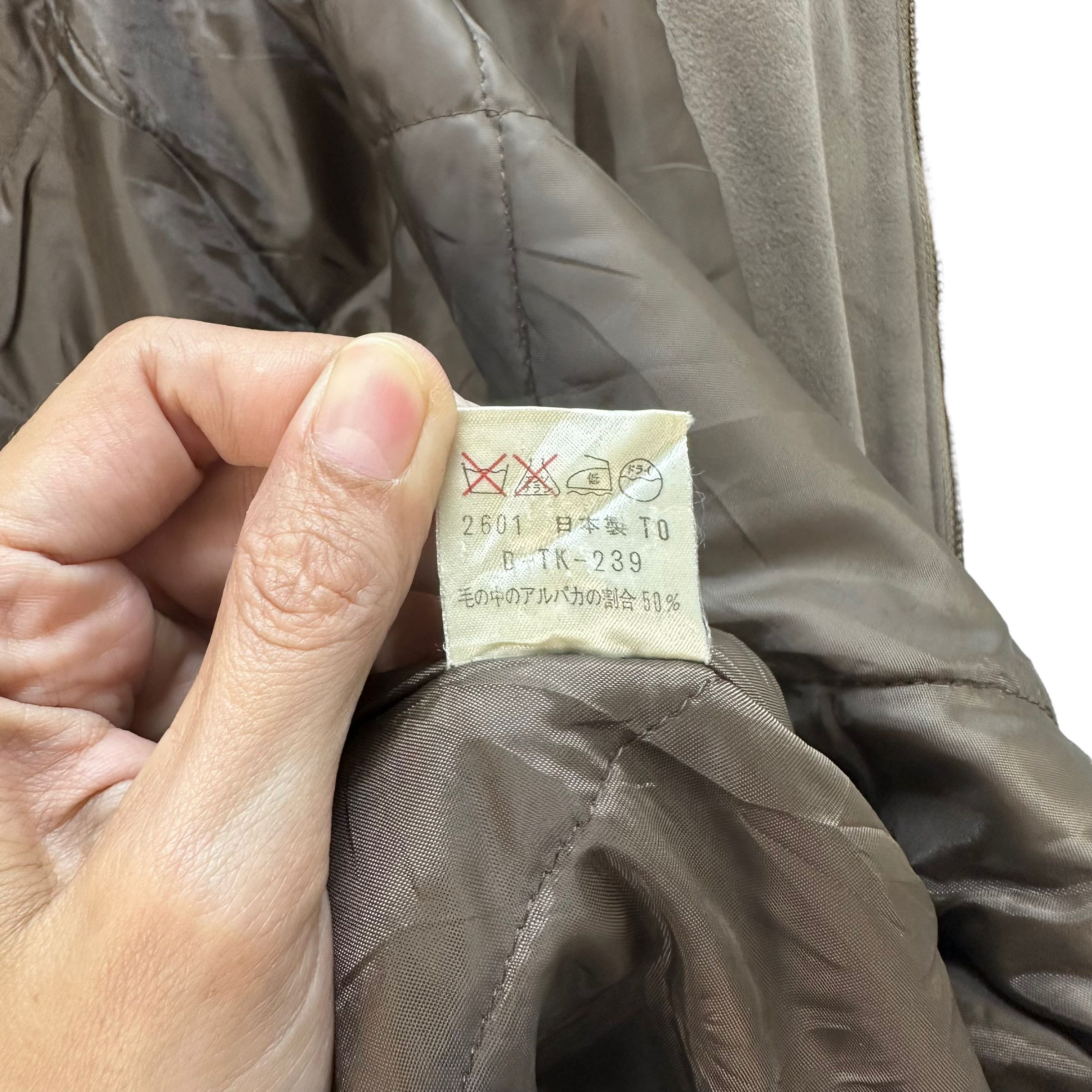 Japanese Brand ALPACA WOOL PRINTED DEER FLEECE JACKET #8475-011 Size US M / EU 48-50 / 2 - 8 Thumbnail