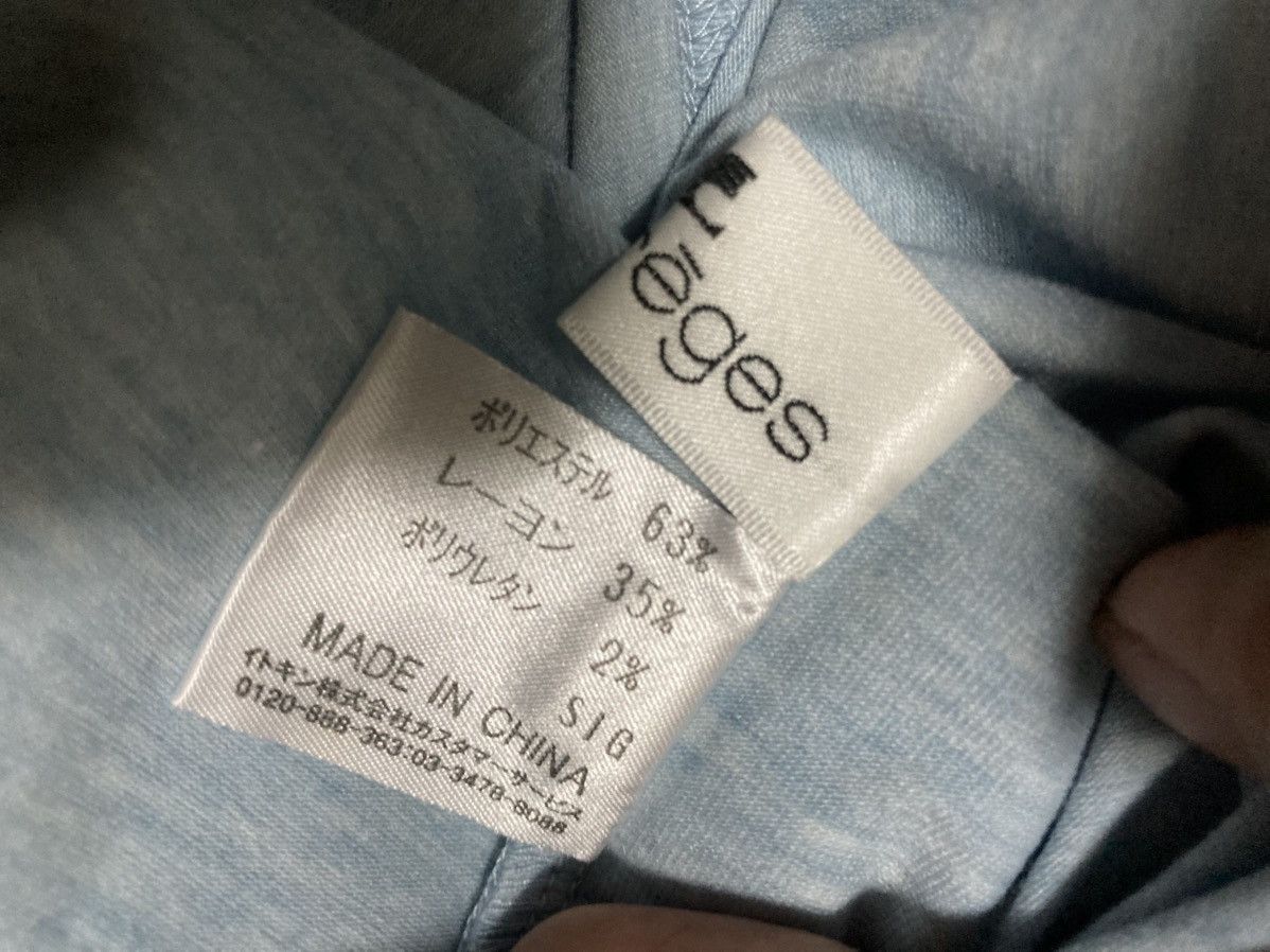 Courreges Courreges T Shirt Big Logo Size S / US 4 / IT 40 - 4 Thumbnail