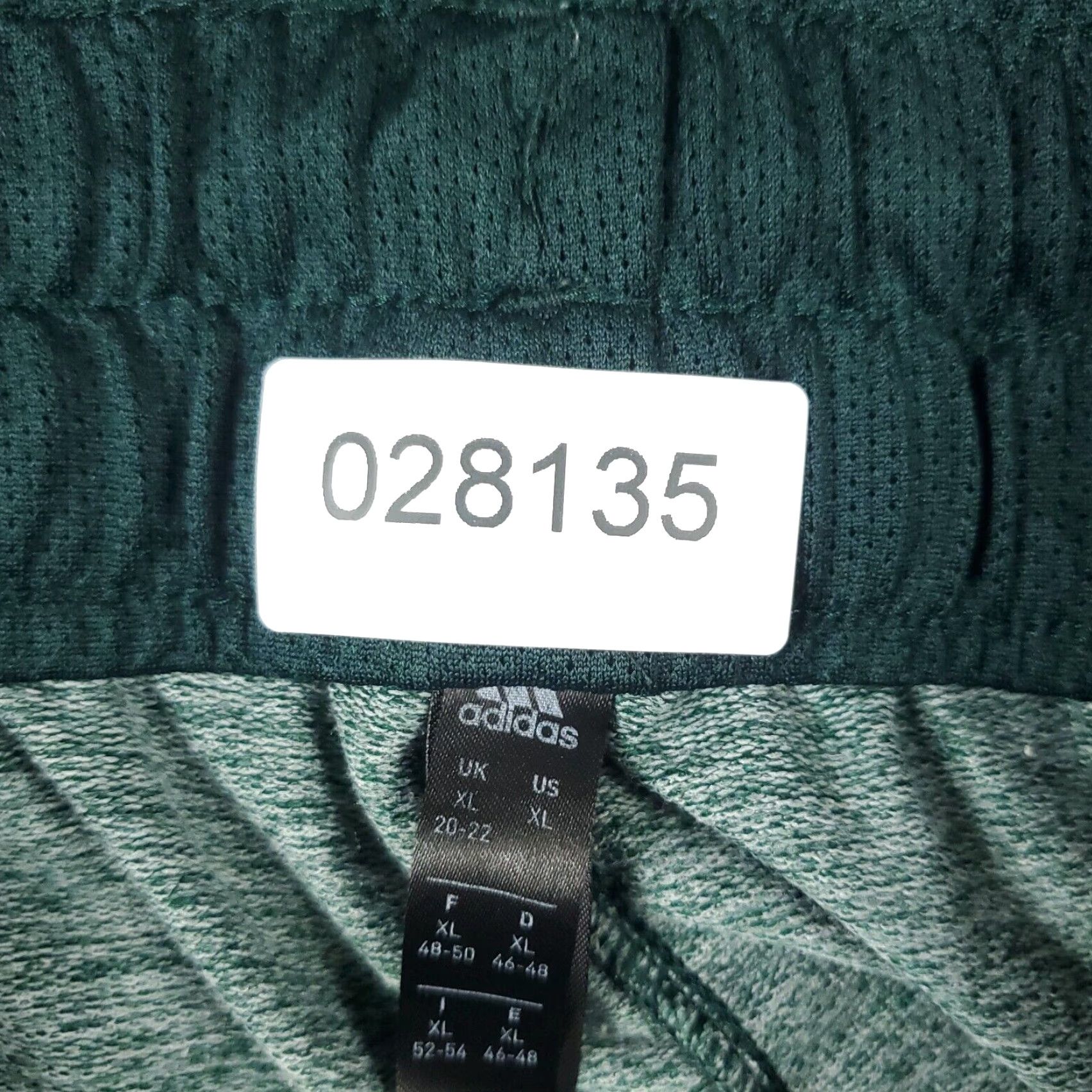 Adidas ADIDAS Shorts Womens XL Green High Waist Athletic Running Jogging Training Size 40" / US 18 - 8 Thumbnail