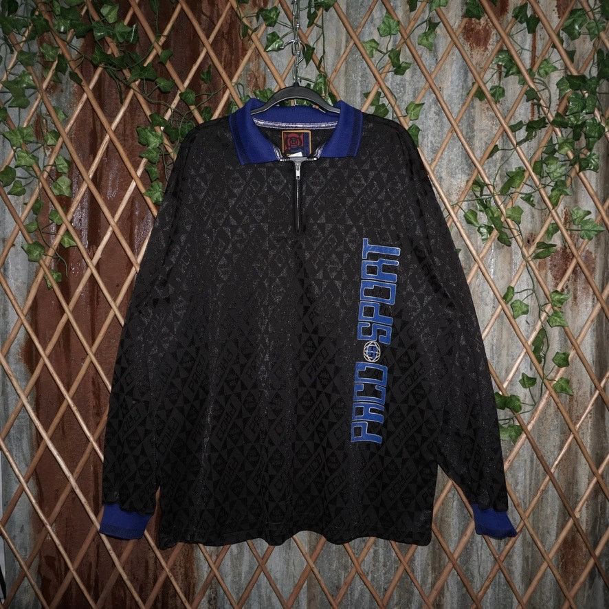 Paco Rabanne XXL - Vintage / Y2K PACO sport jeans 1/4 zip hip hop t-shirt Size US XXL / EU 58 / 5 - 1 Thumbnail