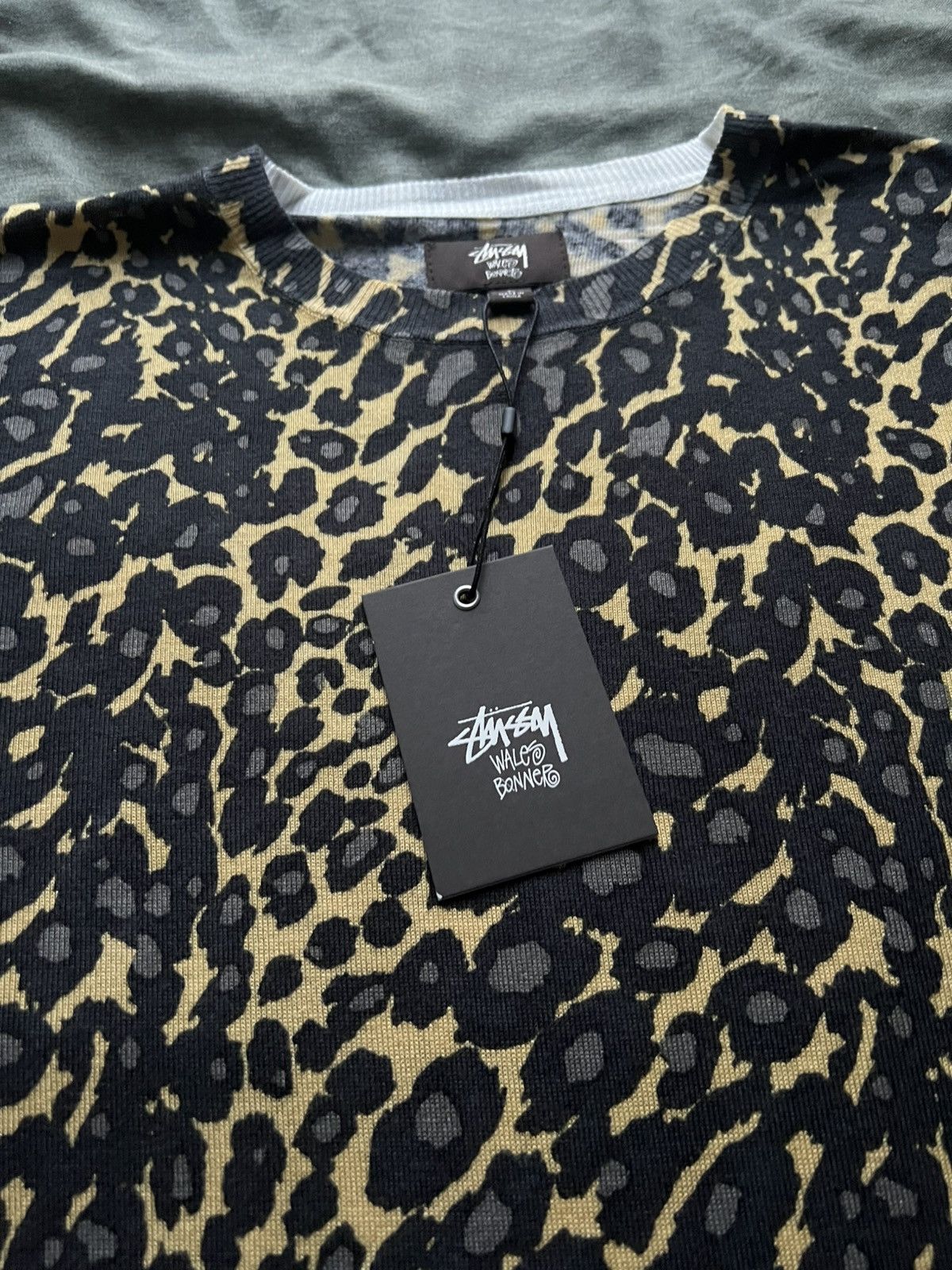トップス Stussy x Wales Bonner Leopard Sweater STUSSY X WALES BONNER LEOPARD SWEATER