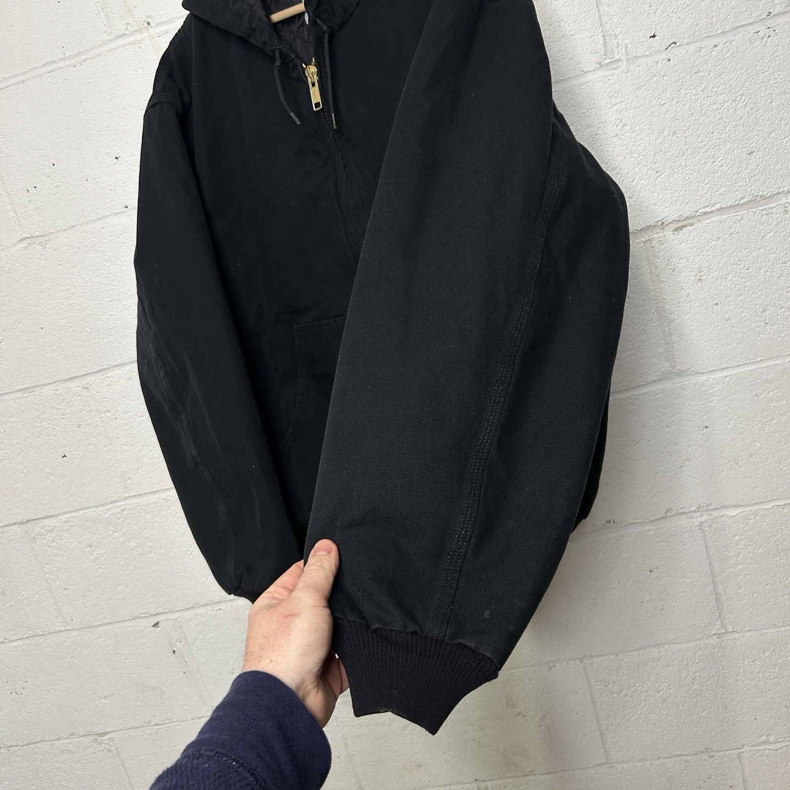 Carhartt Vintage Carhartt Quilted Hooded Active Jacket “Black” J280 Size US XL / EU 56 / 4 - 10 Thumbnail